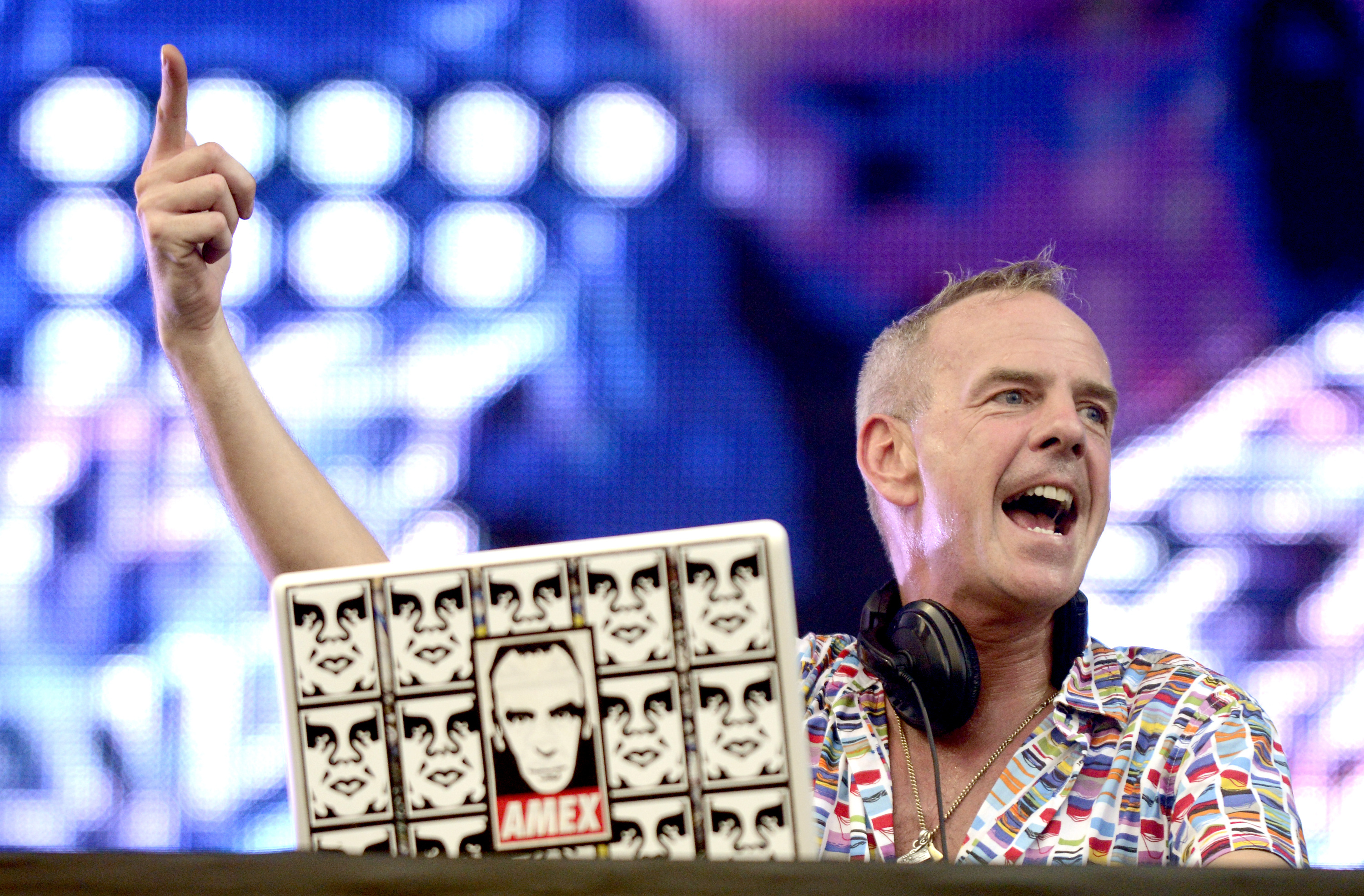 Fatboy Slim, Woodstock memories, Rehab journey, David Byrne anecdotes, 3000x1980 HD Desktop