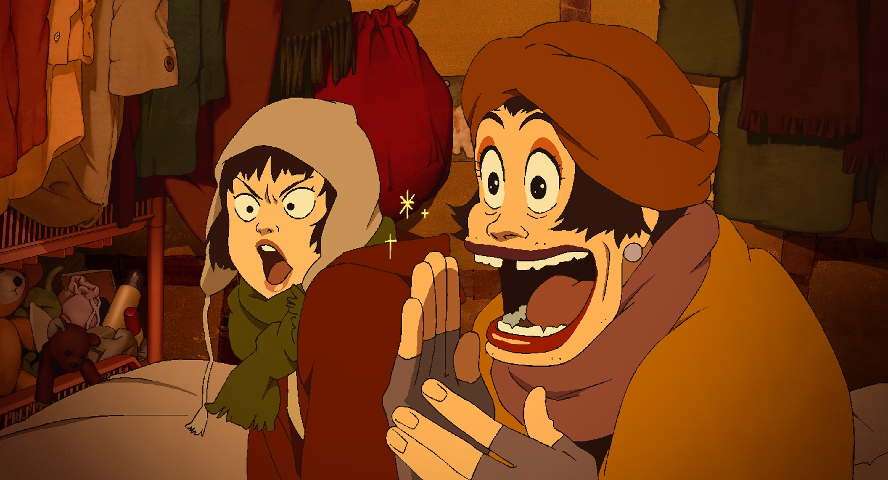 Tokyo Godfathers spoilers, Elangie Pereda artwork, Anime intrigue, Plot twists, 3000x1630 HD Desktop