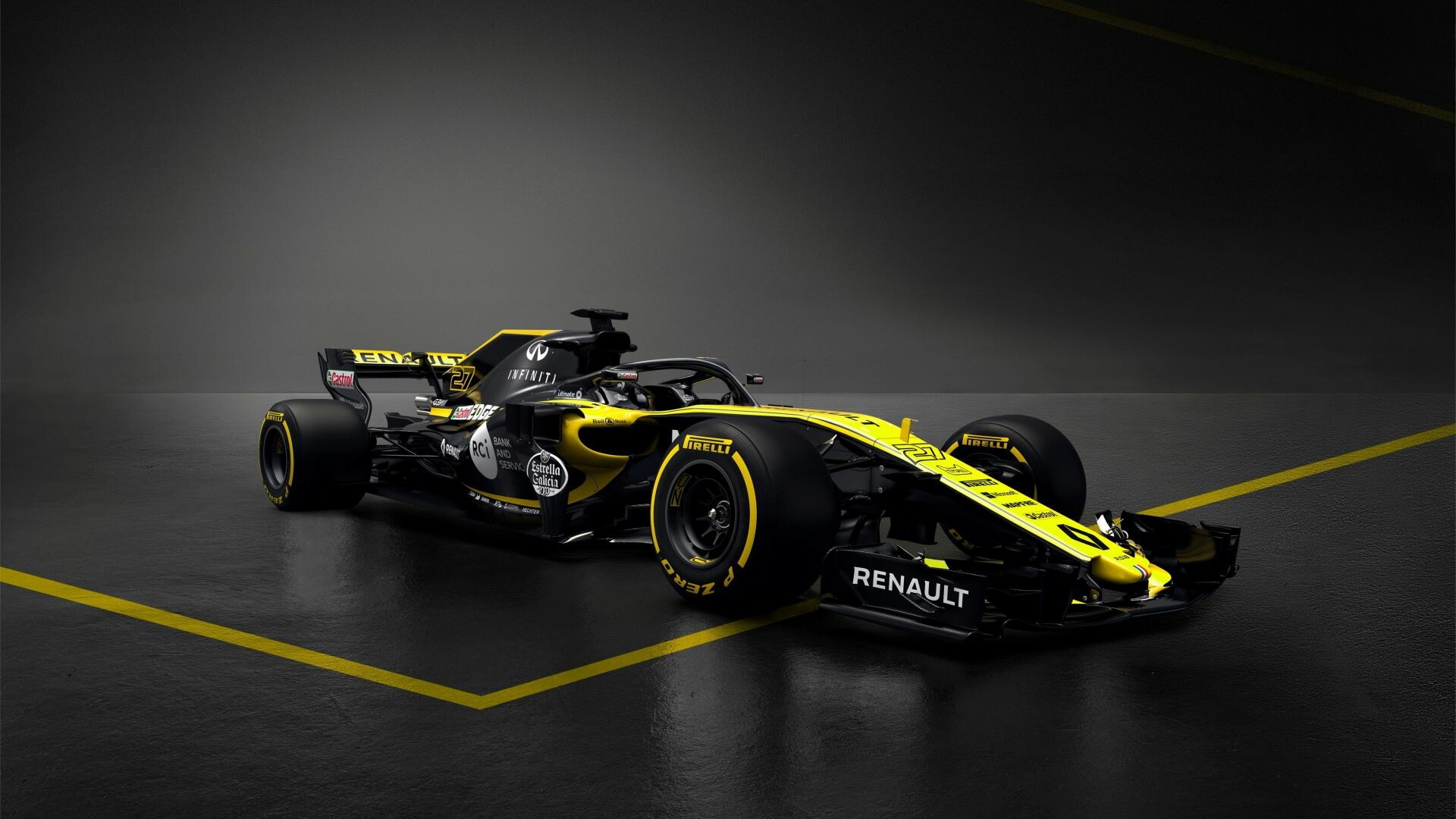 Renault R. S. 18 F1, Formula One 2018, 1920x1080 Full HD Desktop