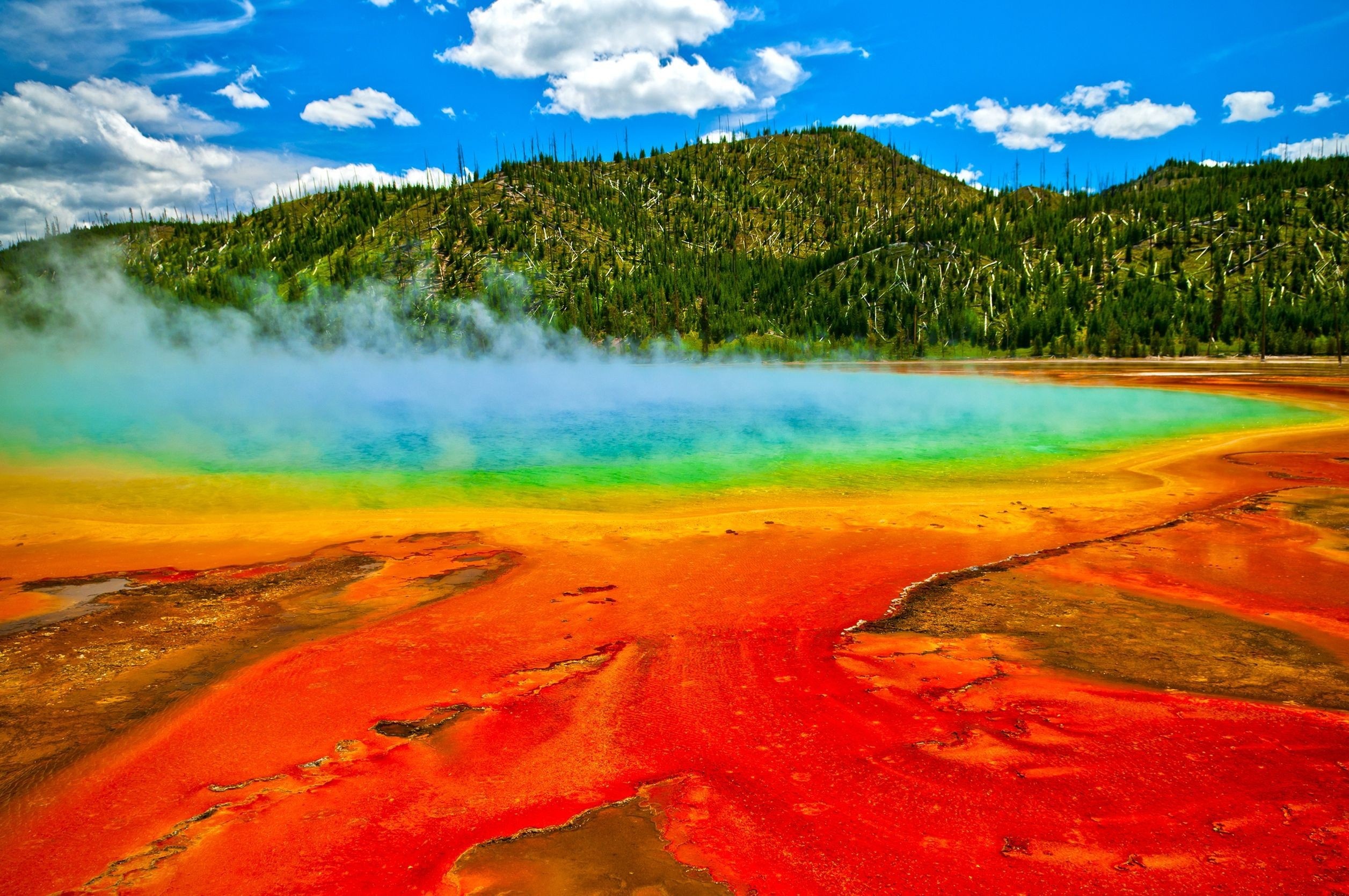 Yellowstone National Park, Travels, HD wallpapers, Yellowstone Nation, 2520x1670 HD Desktop