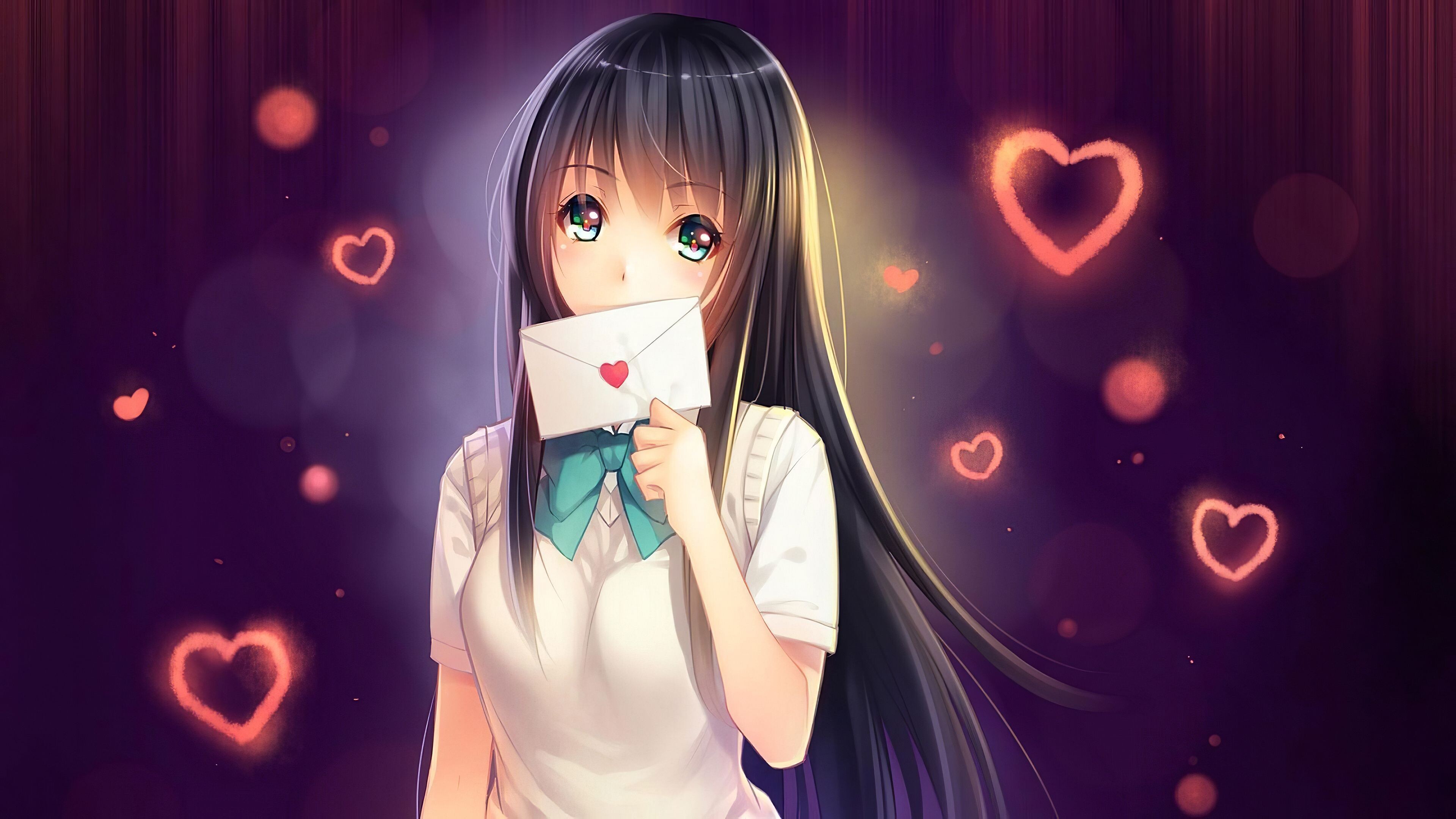 Love letter, Girly Wallpaper, 3840x2160 4K Desktop