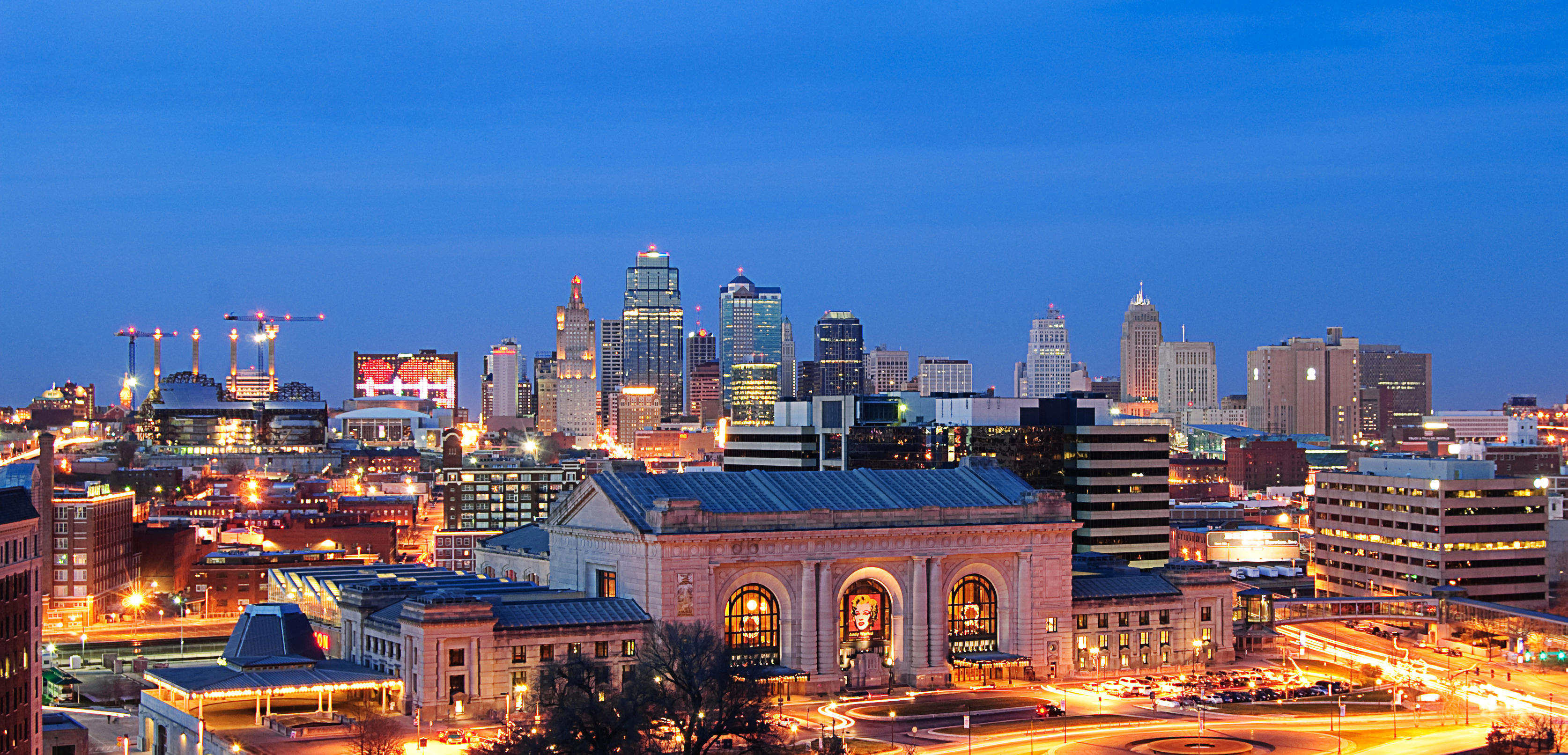 Kansas City, Travels, Gallery, Kansas, 3350x1620 Dual Screen Desktop