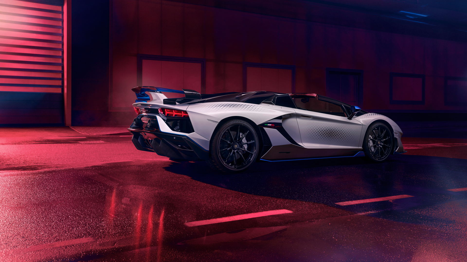 Aventador SVJ Roadster Xago edition, Desktop wallpaper, Stunning visuals, Exclusive edition, 1920x1080 Full HD Desktop