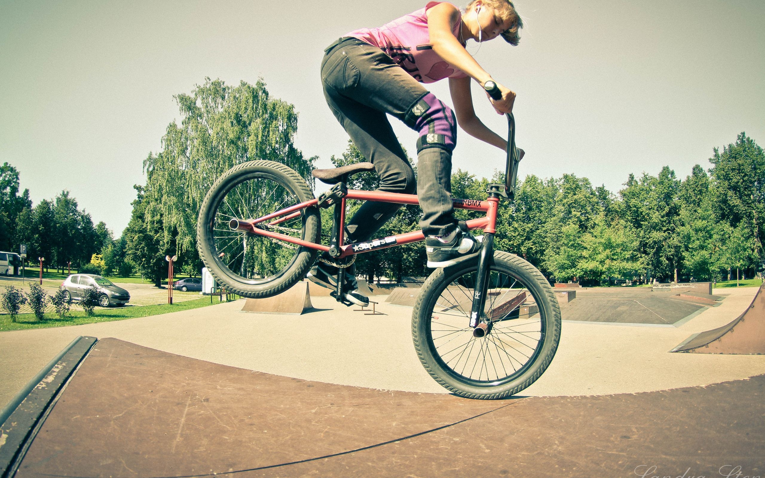 Skatepark, Cycling BMX Freestyle Wallpaper, 2560x1600 HD Desktop