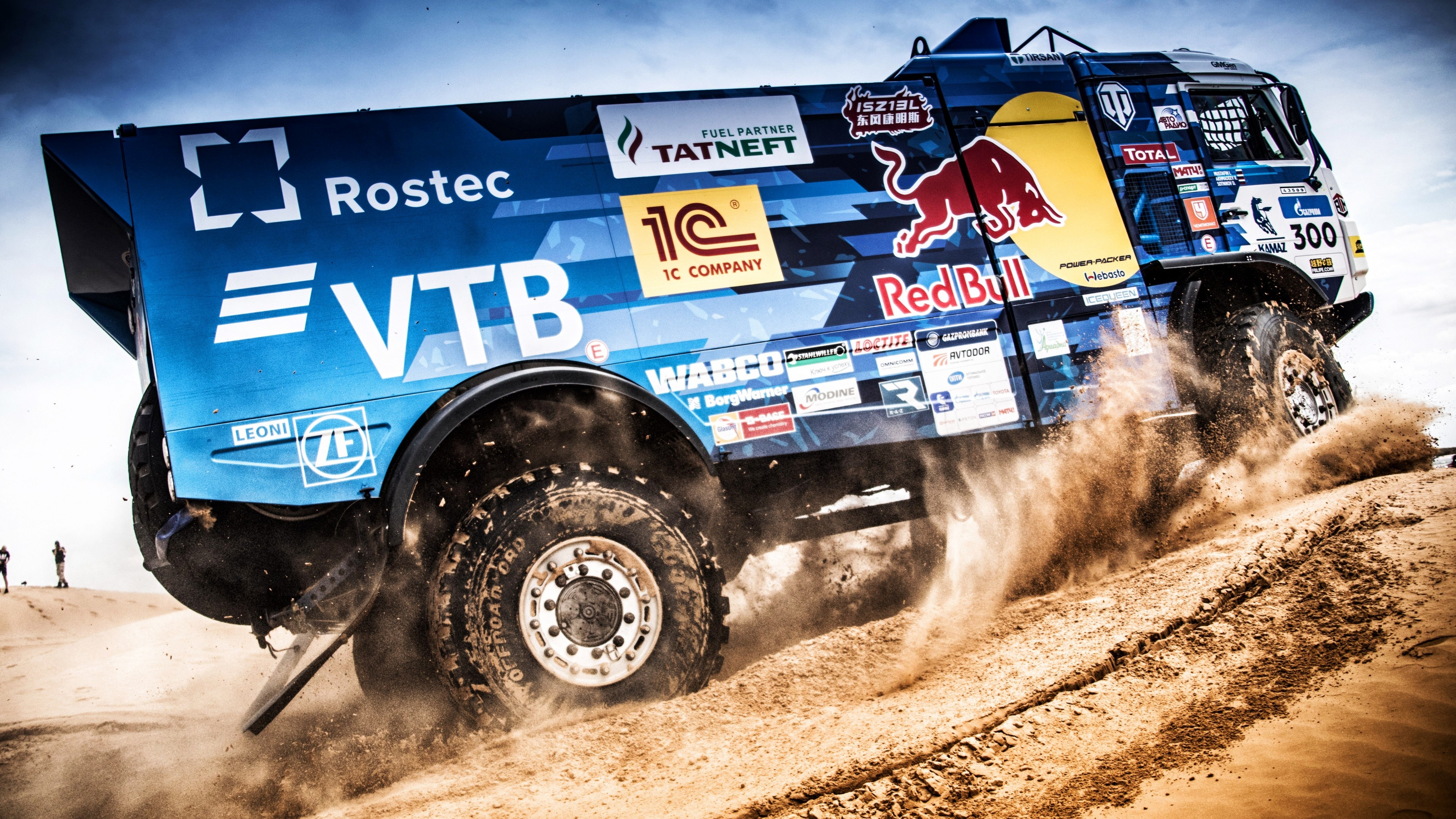 Kamaz, Dakar Rally Wallpaper, 3840x2160 4K Desktop