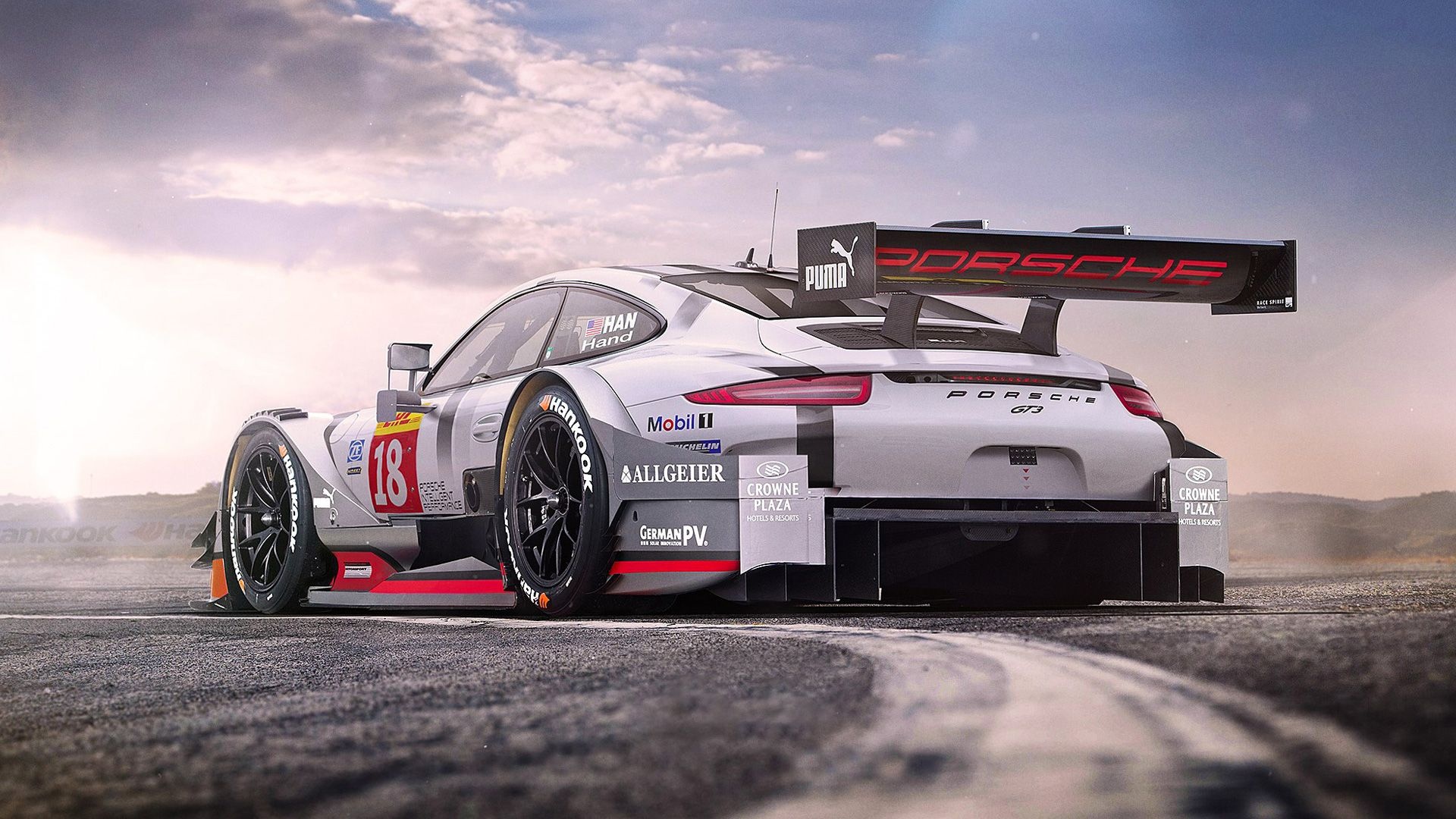 GT3 Racing, Porsche 911 GT3 RS Wallpaper, 1920x1080 Full HD Desktop