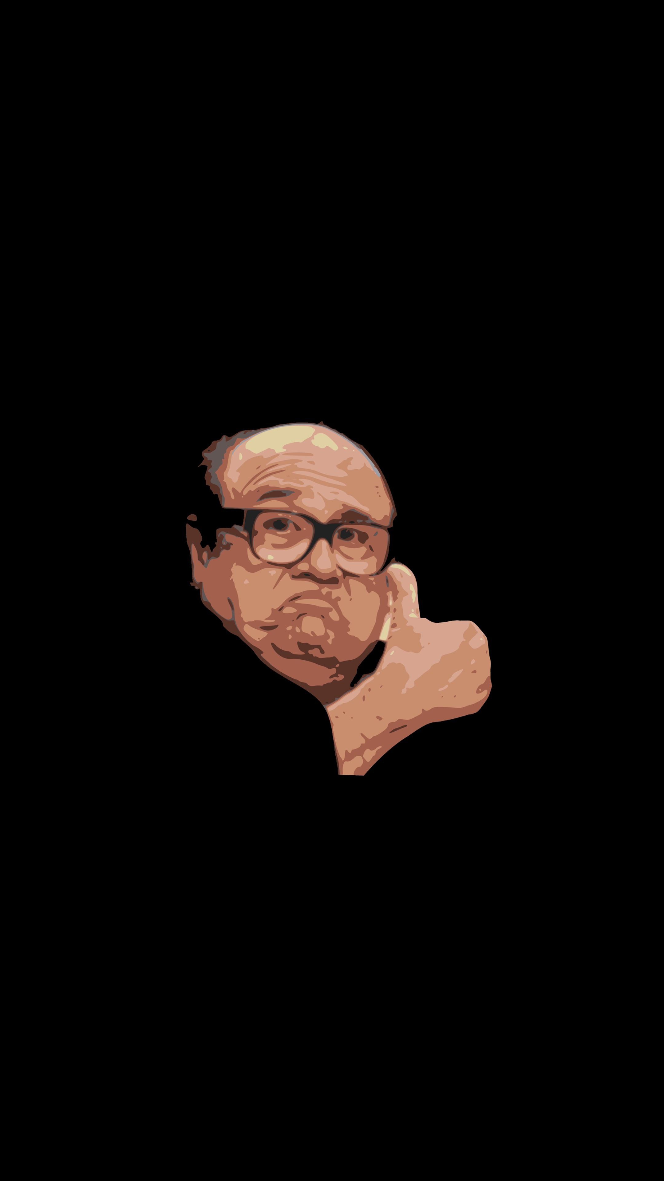 Danny DeVito, Refined wallpapers, Beautifully crafted, Atmospheric backgrounds, 2160x3840 4K Phone