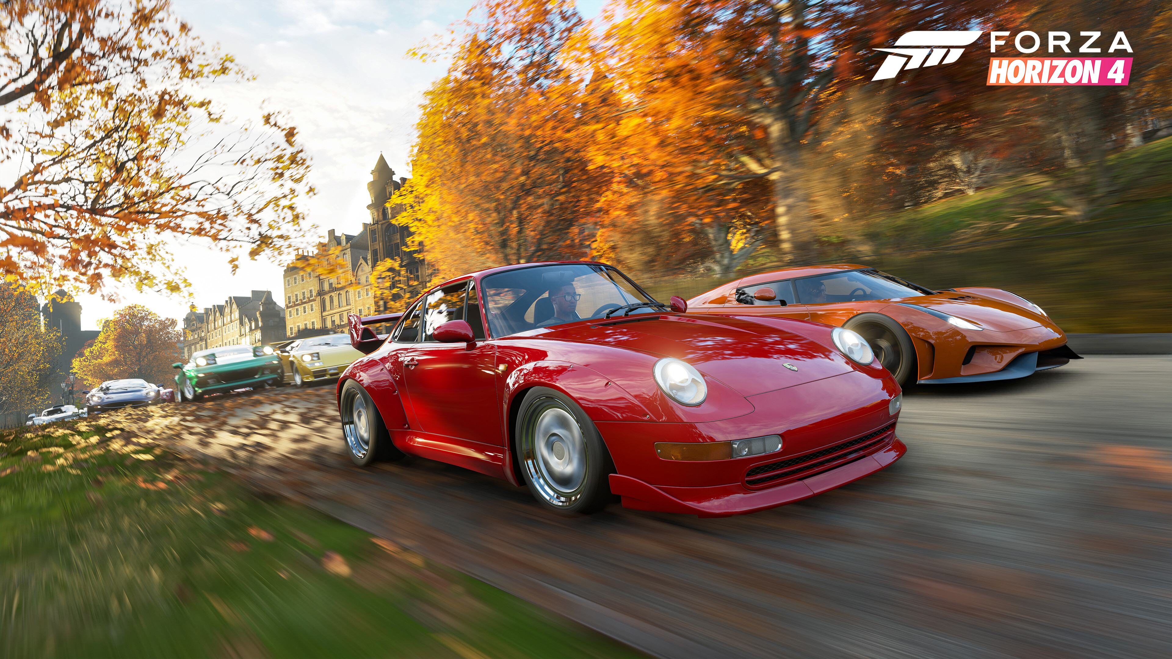 Forza Horizon 4, 4K resolution, HD wallpapers, Exquisite gaming visuals, 3840x2160 4K Desktop