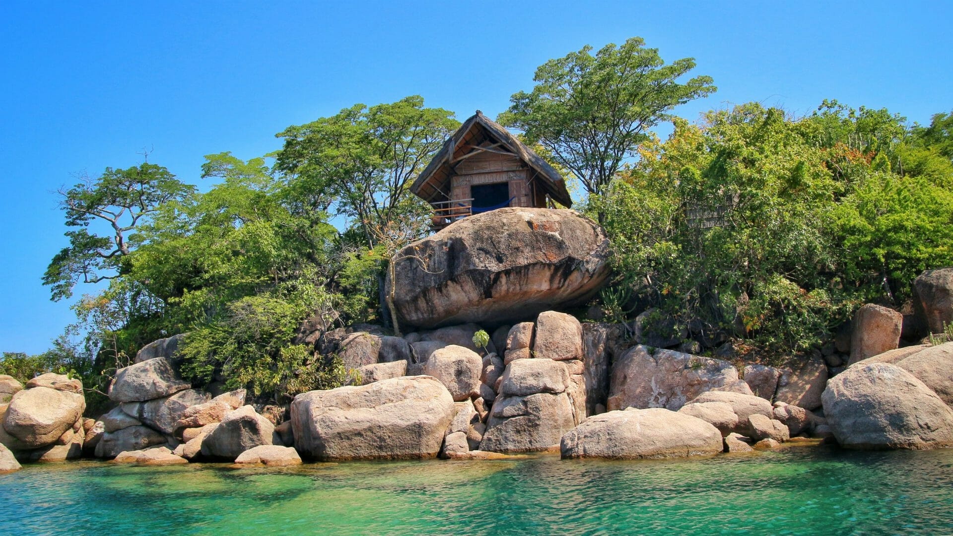 Lake Malawi, Uzmanlk Projektr Vererek, Malawi, 1920x1080 Full HD Desktop