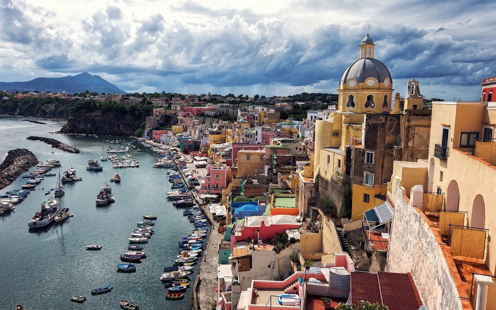 Procida, Naples (Italy) Wallpaper, 1920x1200 HD Desktop