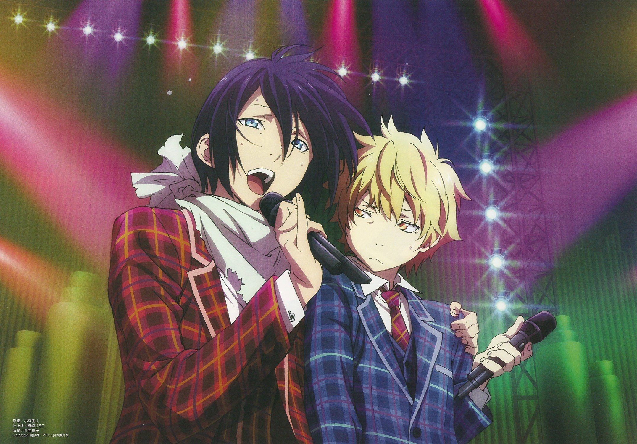 Noragami Anime, Yato Noragami, Yukine Noragami, Music-filled adventures, 2160x1500 HD Desktop