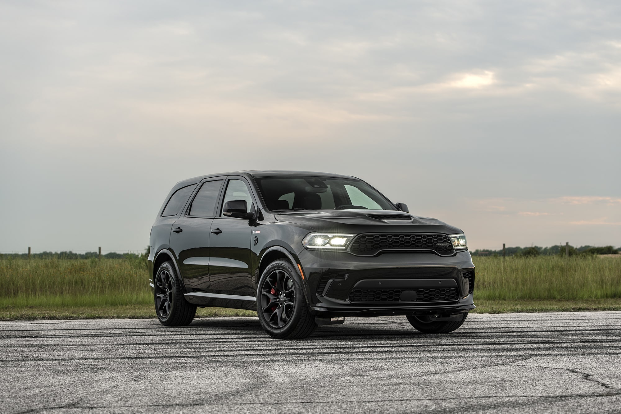 Dodge Durango, Hennessey, SRT Hellcat, Motortread, 2000x1340 HD Desktop