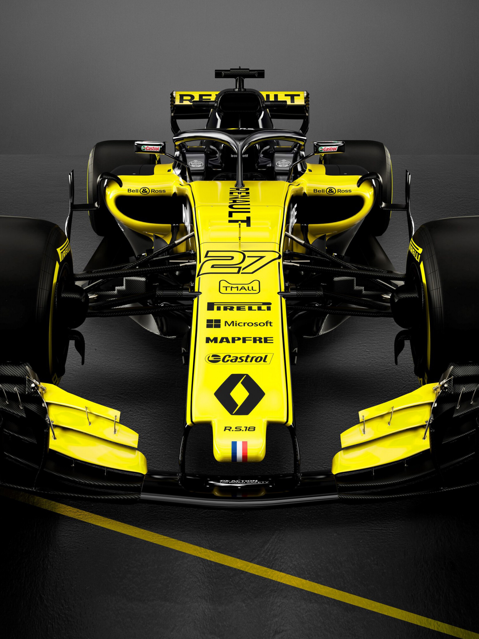 R.S.18, Renault Wallpaper, 1540x2050 HD Phone