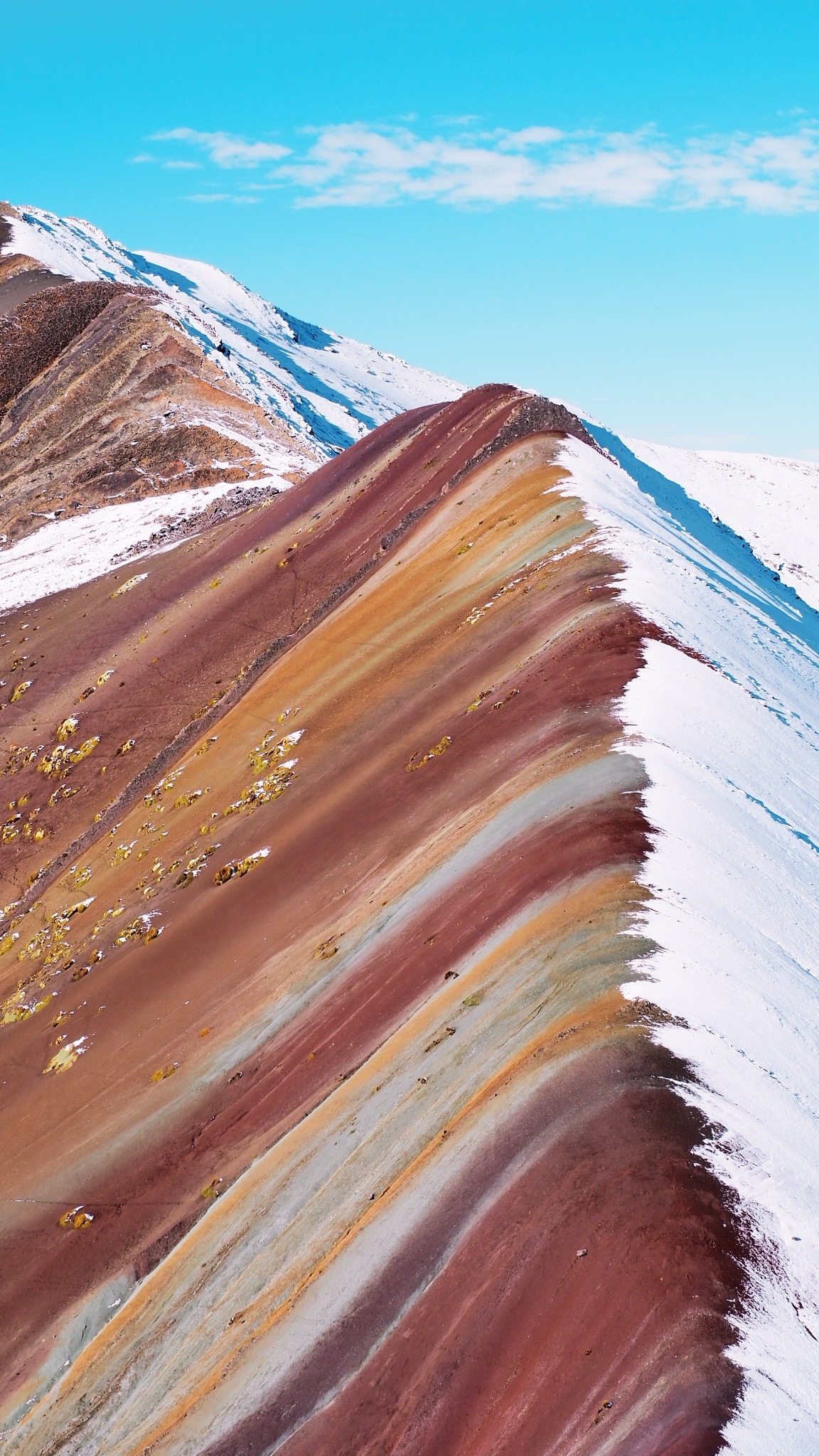 Rainbow Mountain hike, Adventure photography, Scenic panoramas, Outdoor exploration, 1160x2050 HD Phone