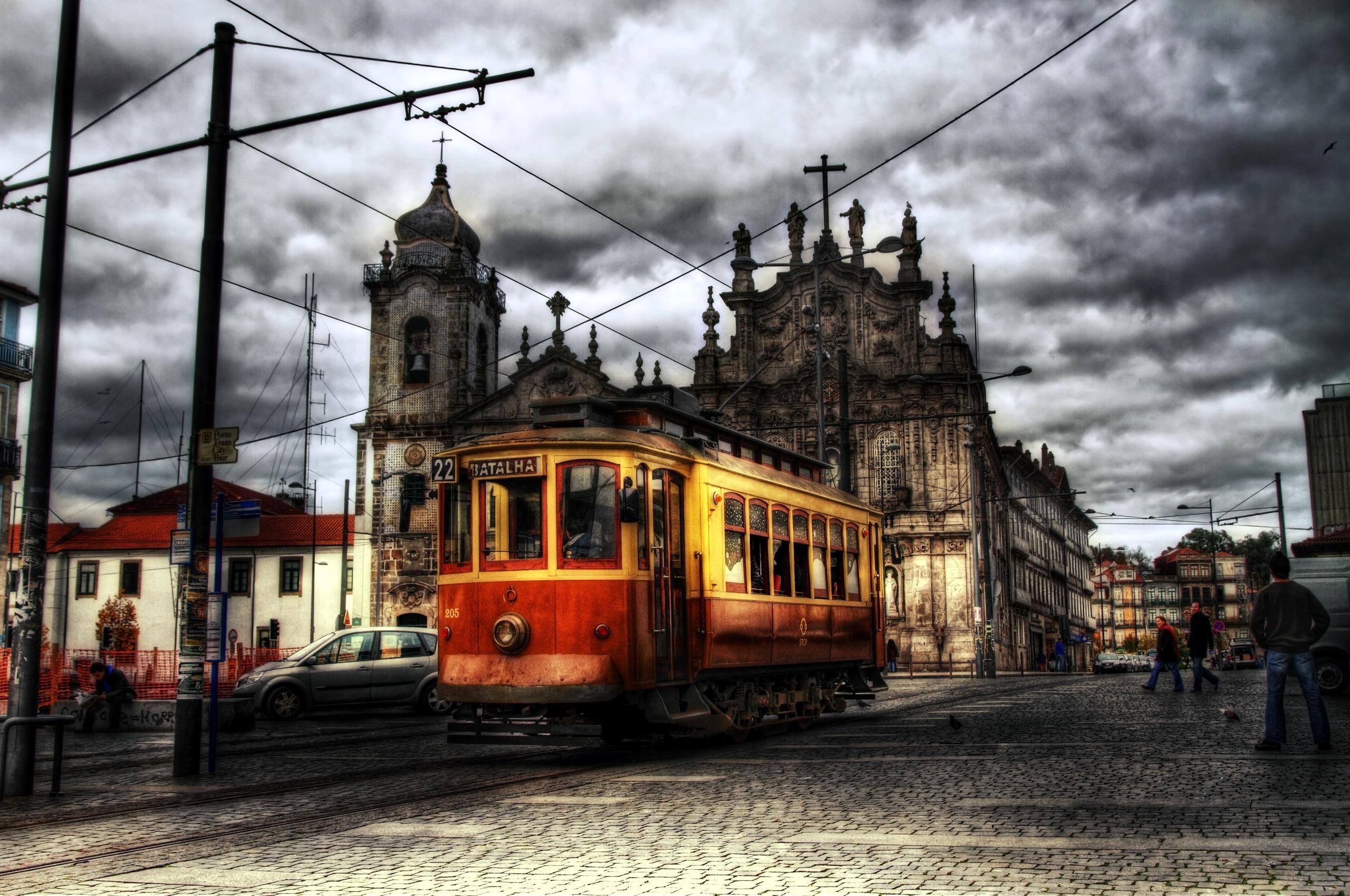 Tram, Vintage wallpaper, Nature and landscape, Historic vehicle, 2560x1700 HD Desktop