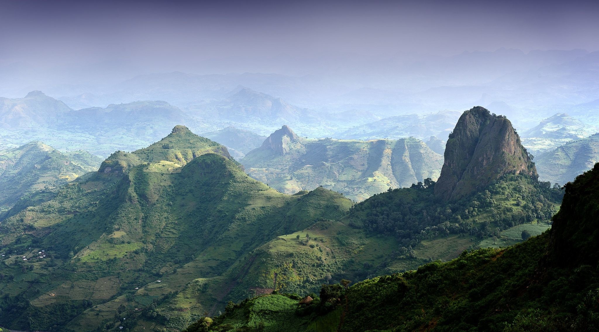 Ethiopian Highlands, Ethiopia Wallpaper, 2050x1140 HD Desktop