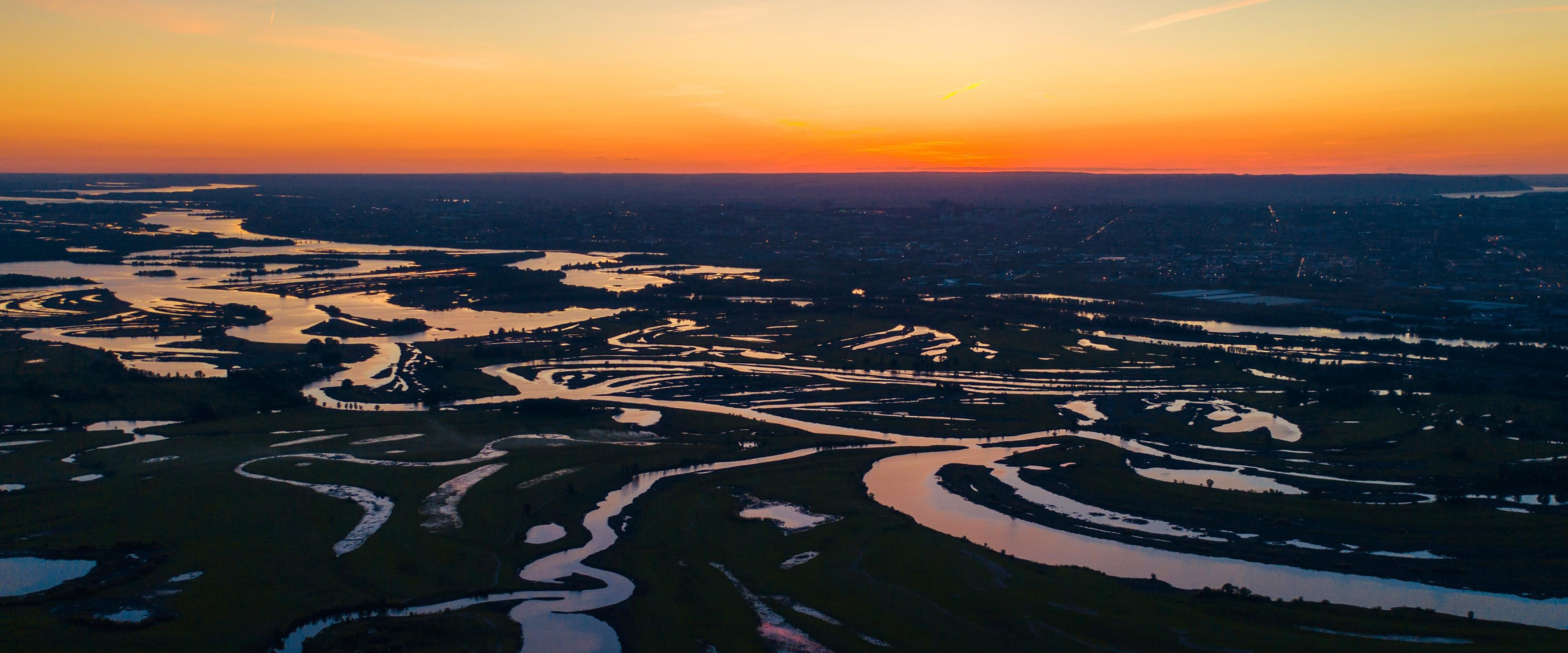 The Mississippi River, Travels, Abstract water, Rwide screen, 3840x1600 Dual Screen Desktop