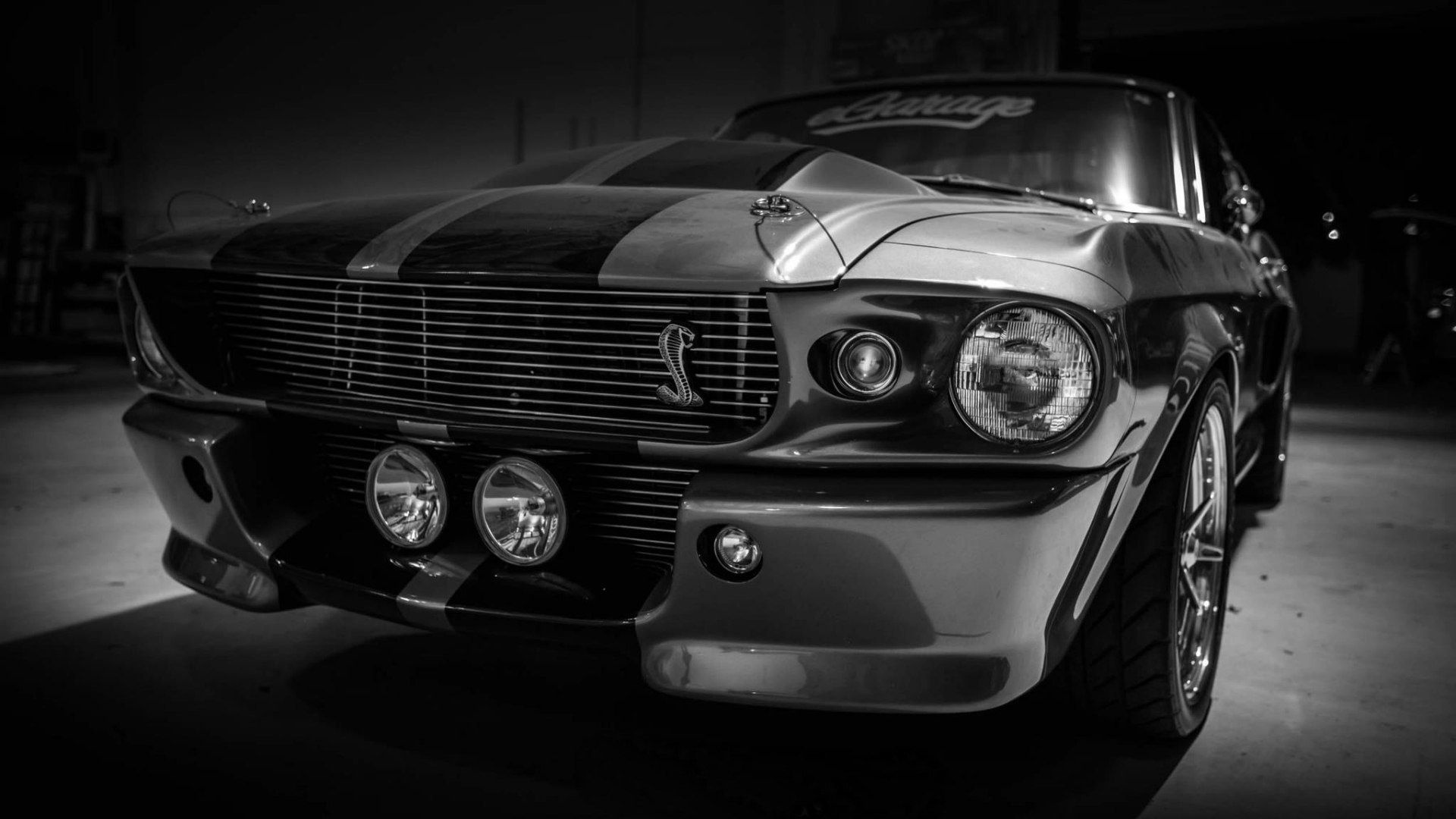 Headlight Close-Up, Shelby GT Eleanor Wallpaper, 1920x1080 Full HD Desktop