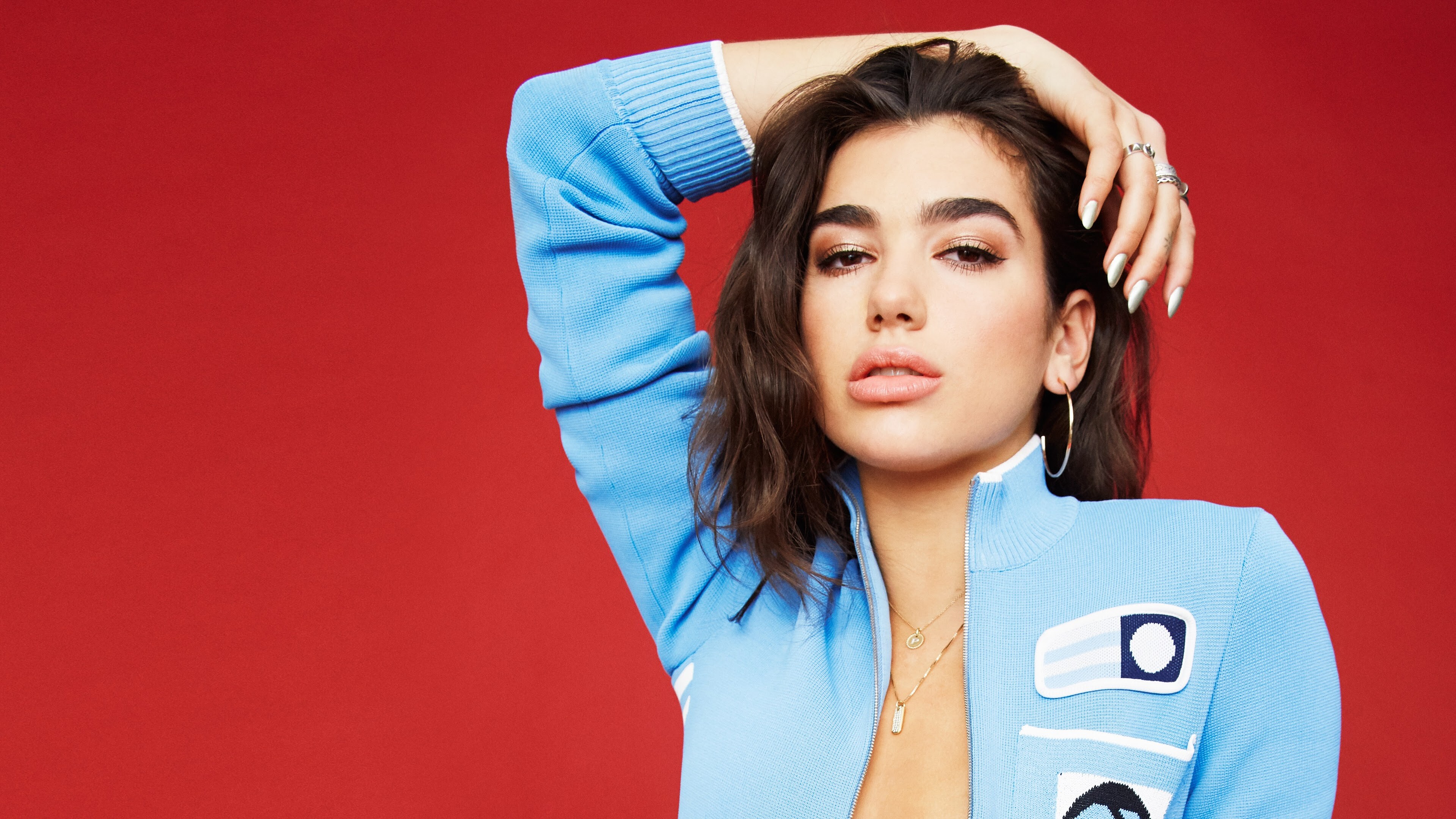 Dua Lipa, PC desktop wallpaper, 4K resolution, Music industry star, 3840x2160 4K Desktop