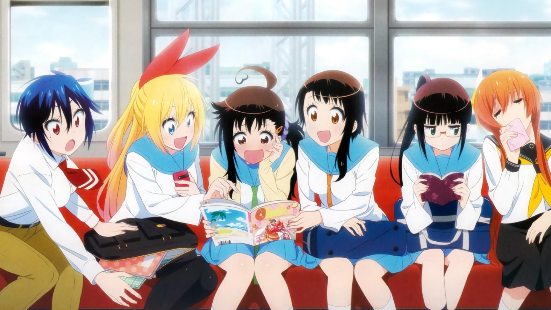 Nisekoi: False Love anime, Nisekoi computer wallpapers, Lovely rom-com, High school love, 1920x1080 Full HD Desktop