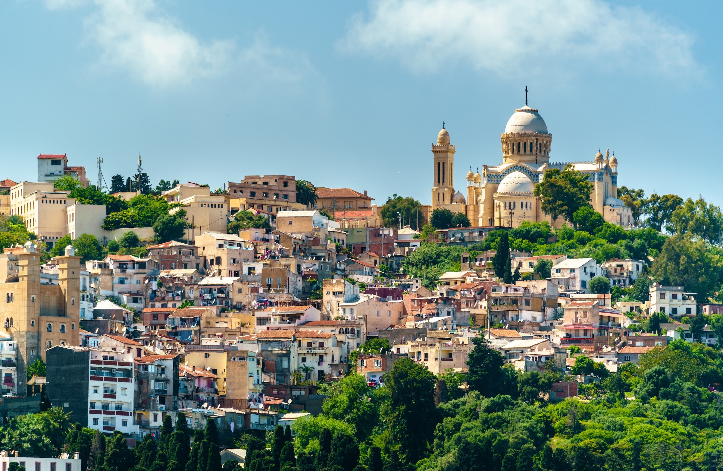 Notre-Dame d'Afrique, Algeria Wallpaper, 2400x1570 HD Desktop