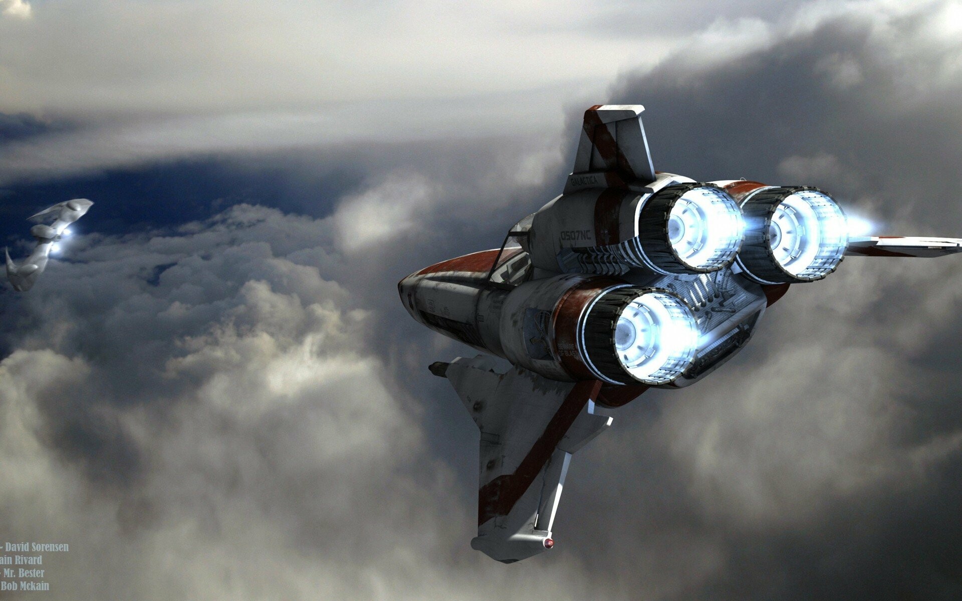 Battlestar Galactica, Spaceship Wallpaper, 1920x1200 HD Desktop