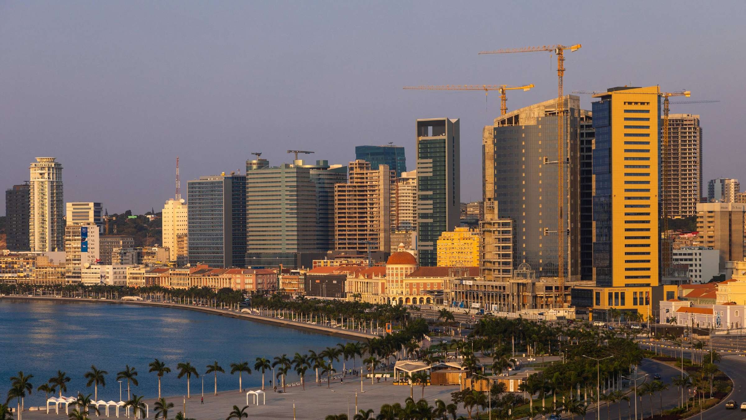 Luanda, Angola travel, Colonization history, Presidential republic, 2400x1350 HD Desktop