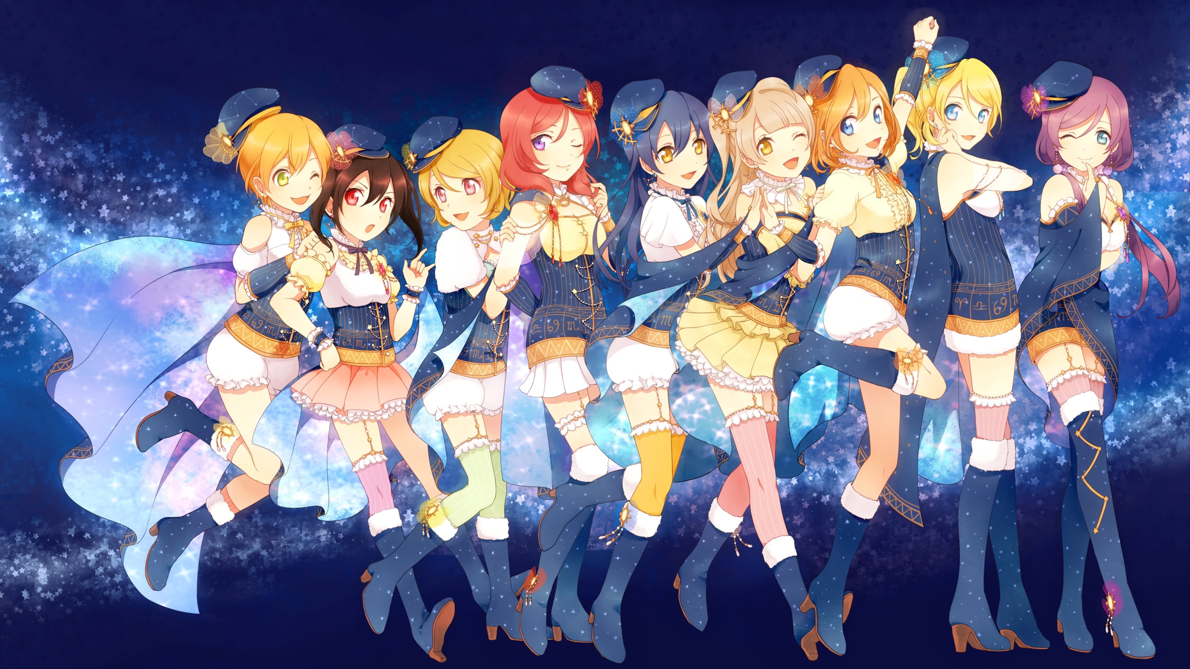 Love Live! School Idol Project, TV Series, Backdrops, Movie Database, 3840x2160 4K Desktop