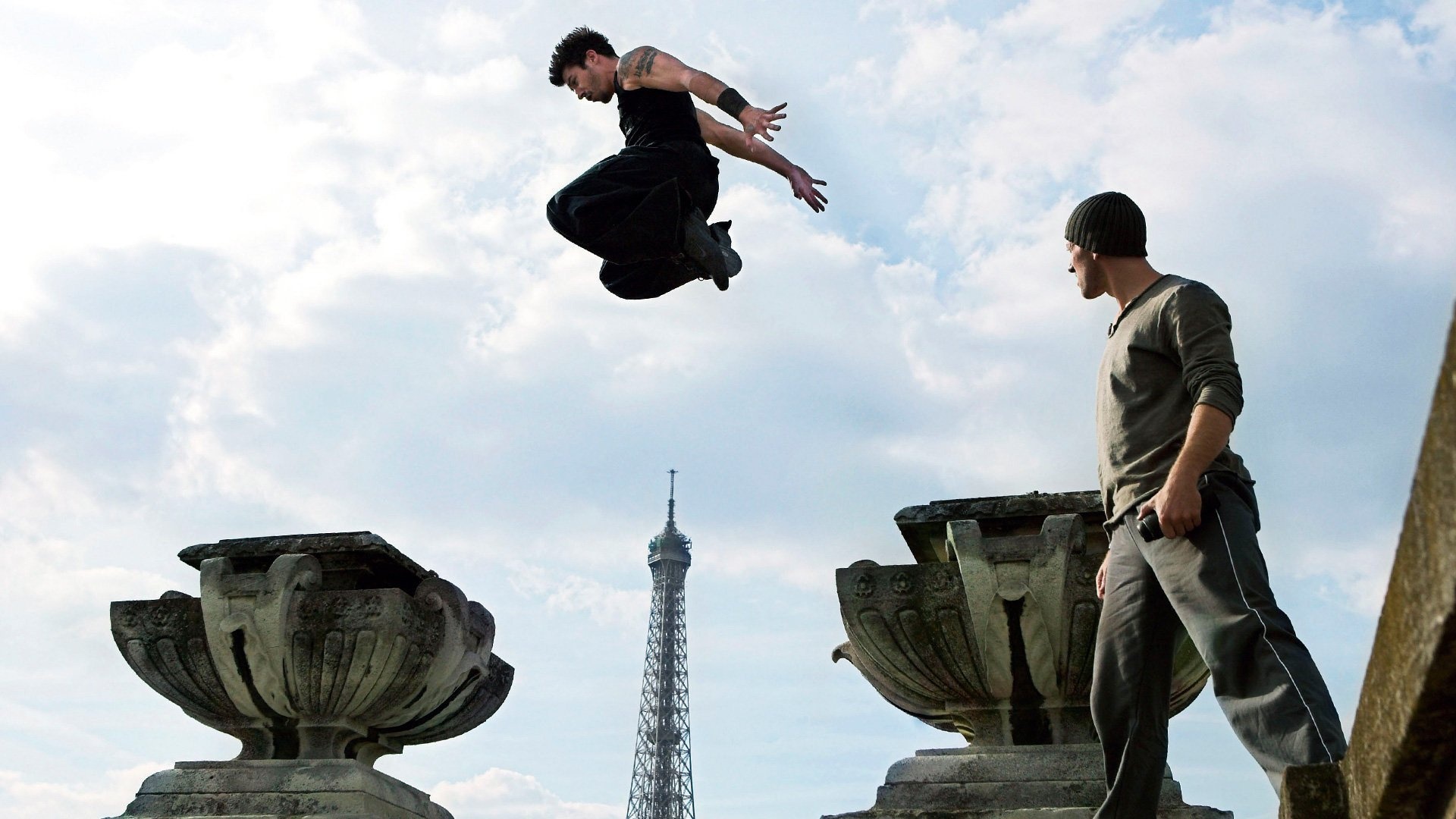 District 13 movies, Urban dystopia, Concrete playground, Parkour thrills, 1920x1080 Full HD Desktop