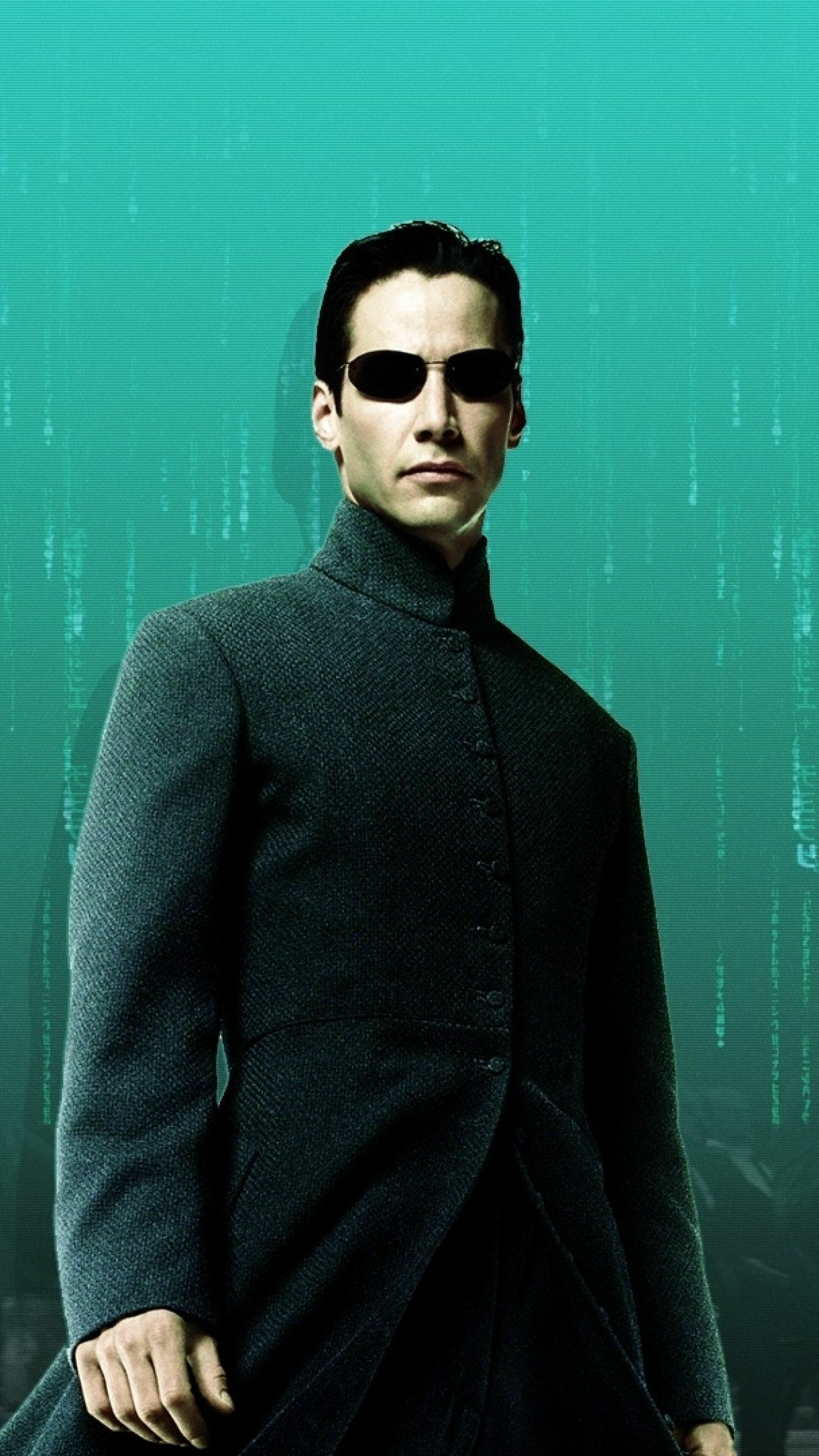 Neo Matrix wallpapers, Memorable character, Cyberpunk world, Digital hero, 2160x3840 4K Phone