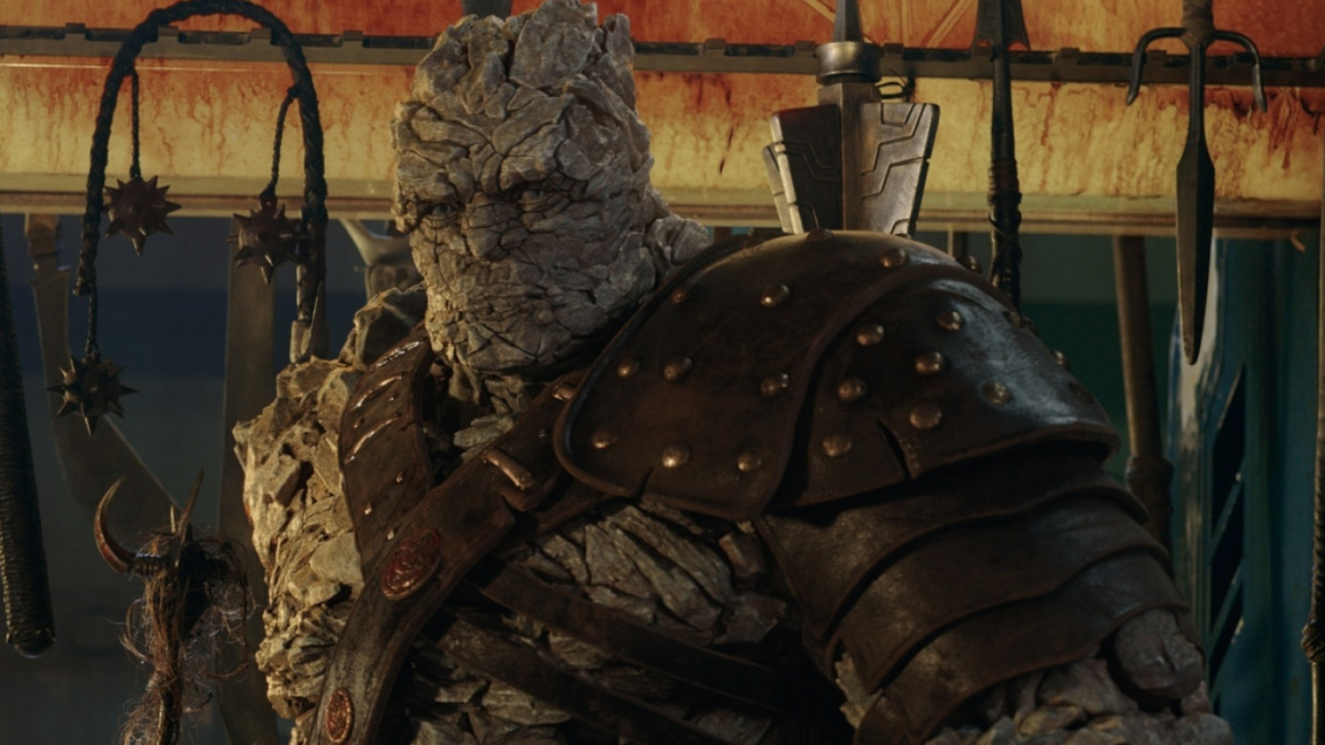 Korg, Thor character, Character development, Visual effects, 1920x1080 Full HD Desktop