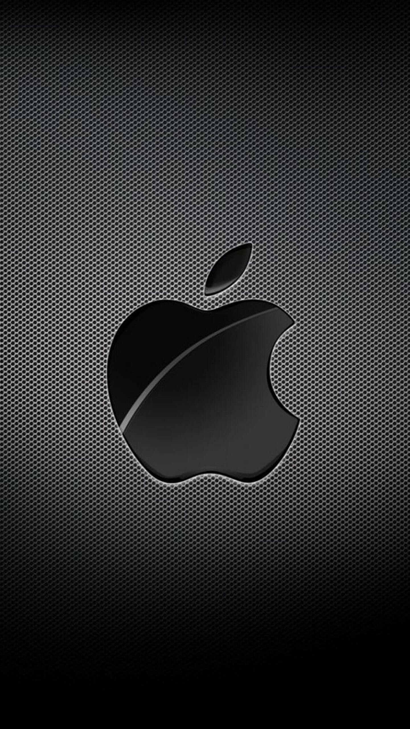 Black Apple Logo, Dark and sleek wallpapers, Sophisticated visuals, 1440x2560 HD Phone