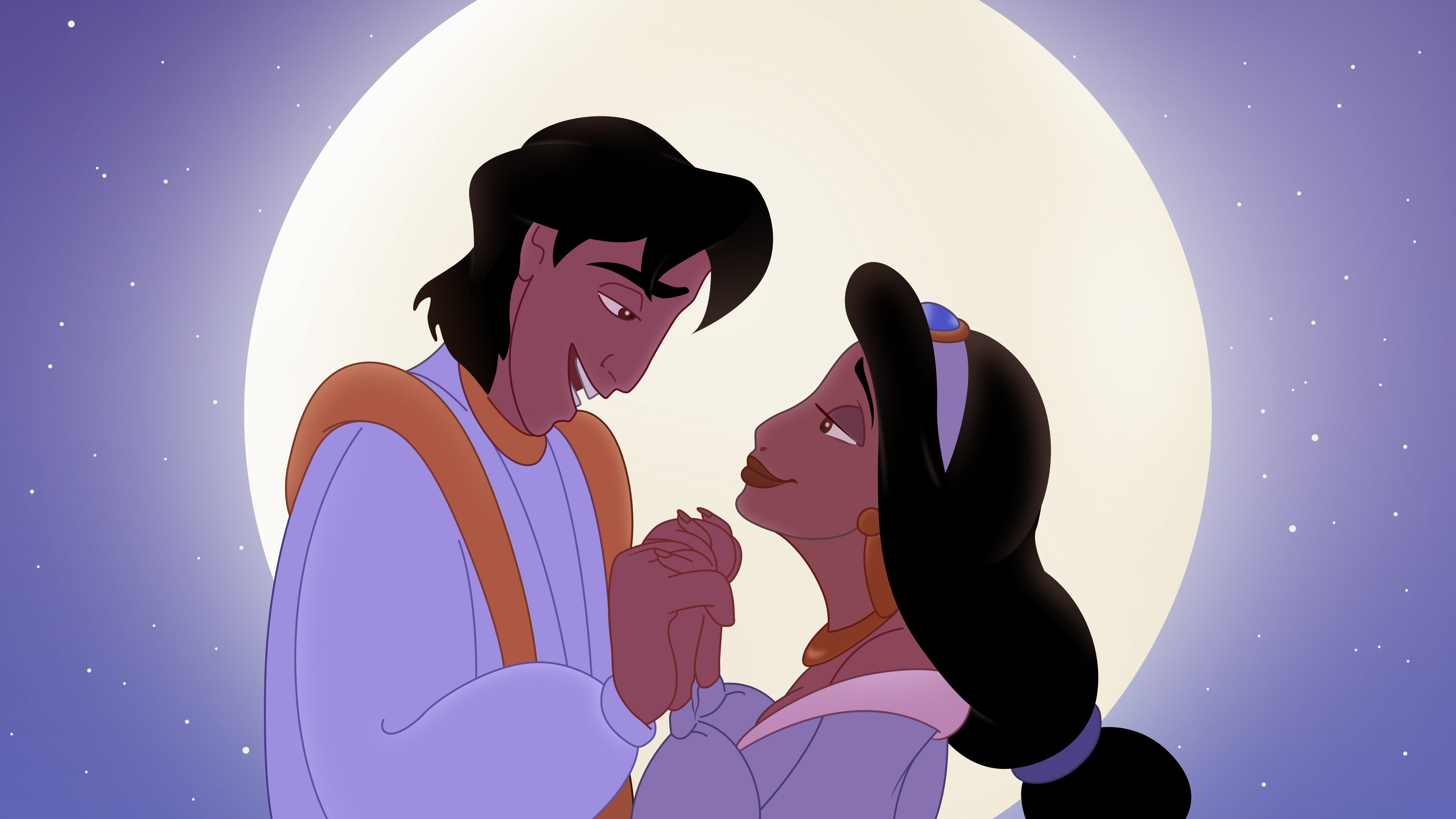 Aladdin, Princess Jasmine Wallpaper, 3840x2160 4K Desktop