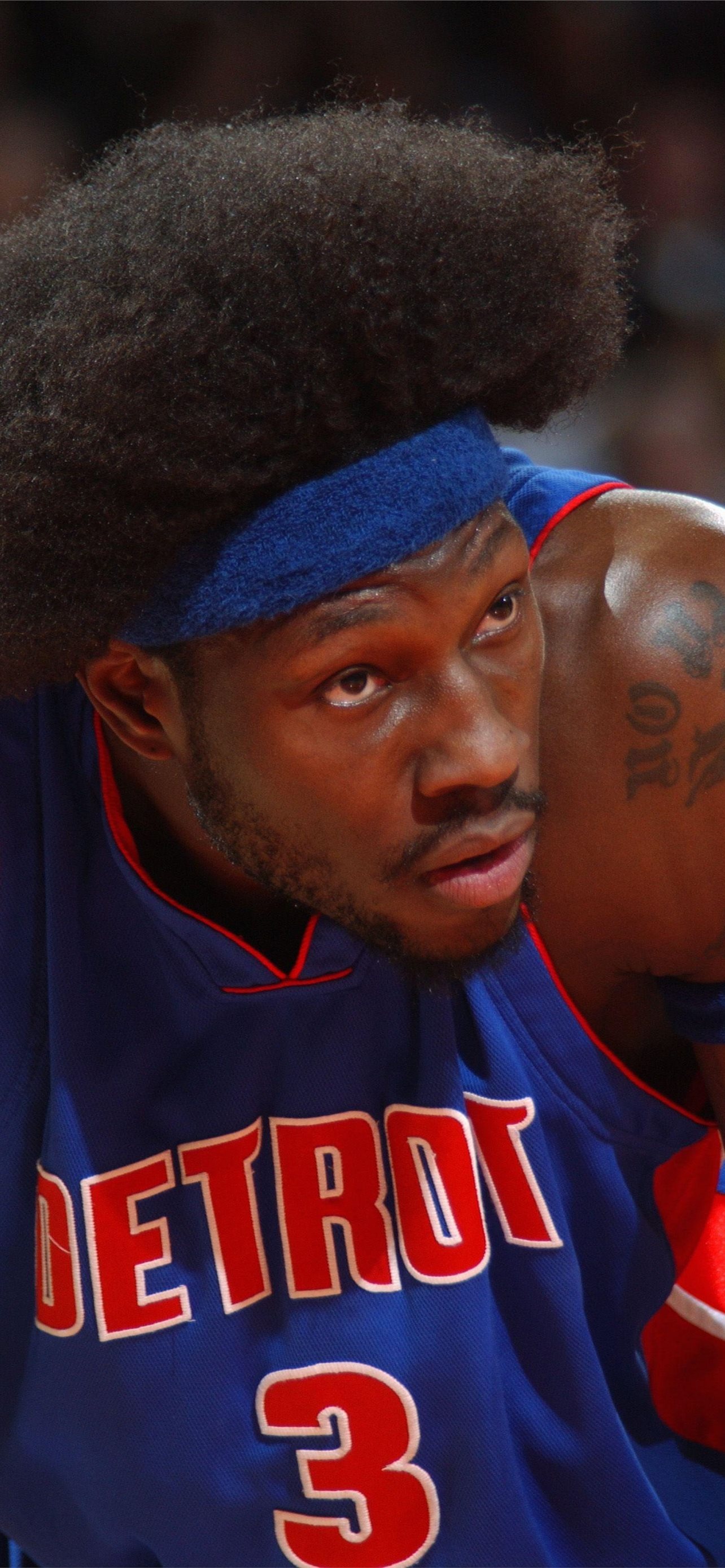 Ben Wallace, Detroit Pistons Wallpaper, 1290x2780 HD Phone