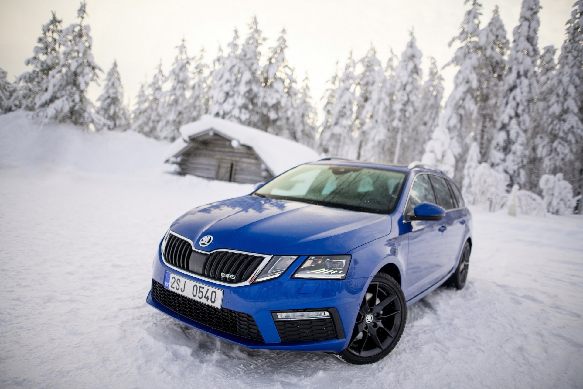 Skoda Octavia, High-performance model, Sporty elegance, Thrilling driving experience, 1920x1280 HD Desktop