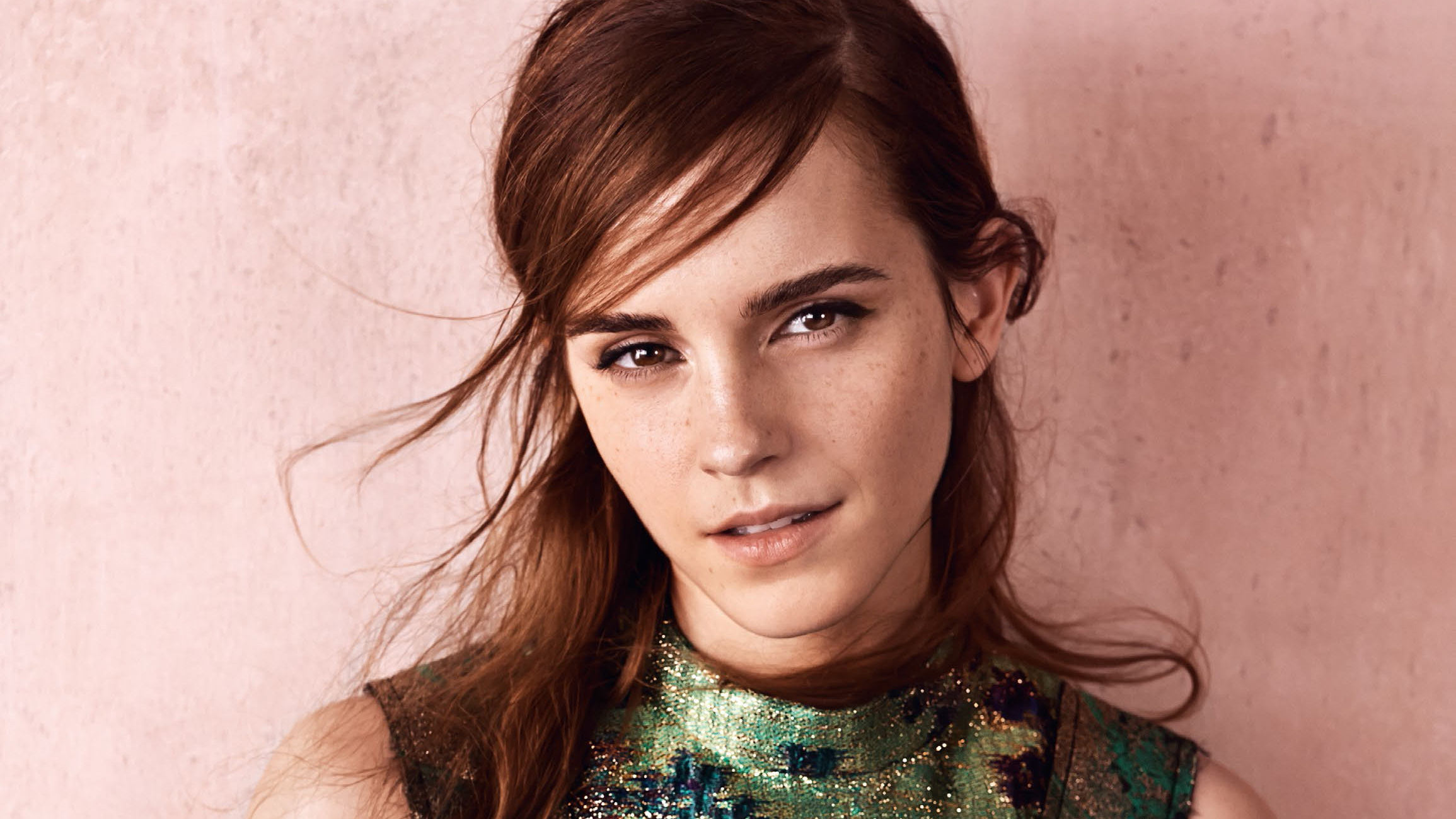 Emma Watson, 2019, Celebrities, 4K wallpapers, 2310x1300 HD Desktop