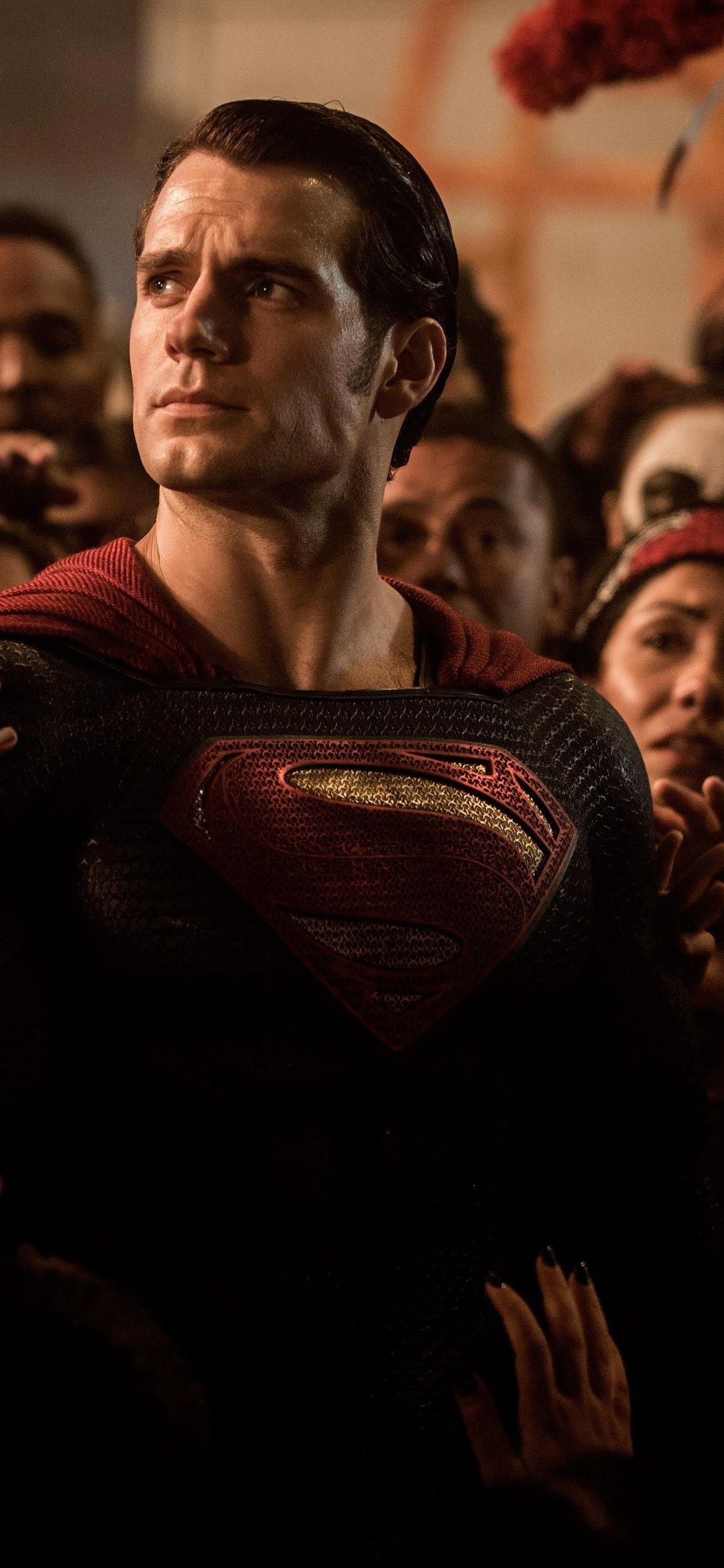 Henry Cavill, Batman vs Superman, iPhone wallpaper, Dazzling visuals, 1130x2440 HD Phone