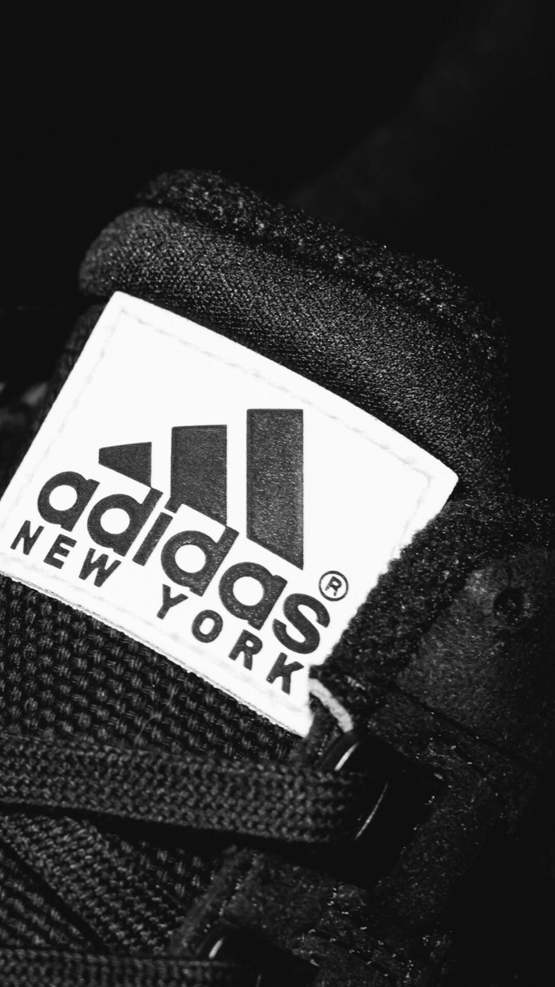 Adidas, Black and white, HD wallpaper, 1080x1920 Full HD Phone