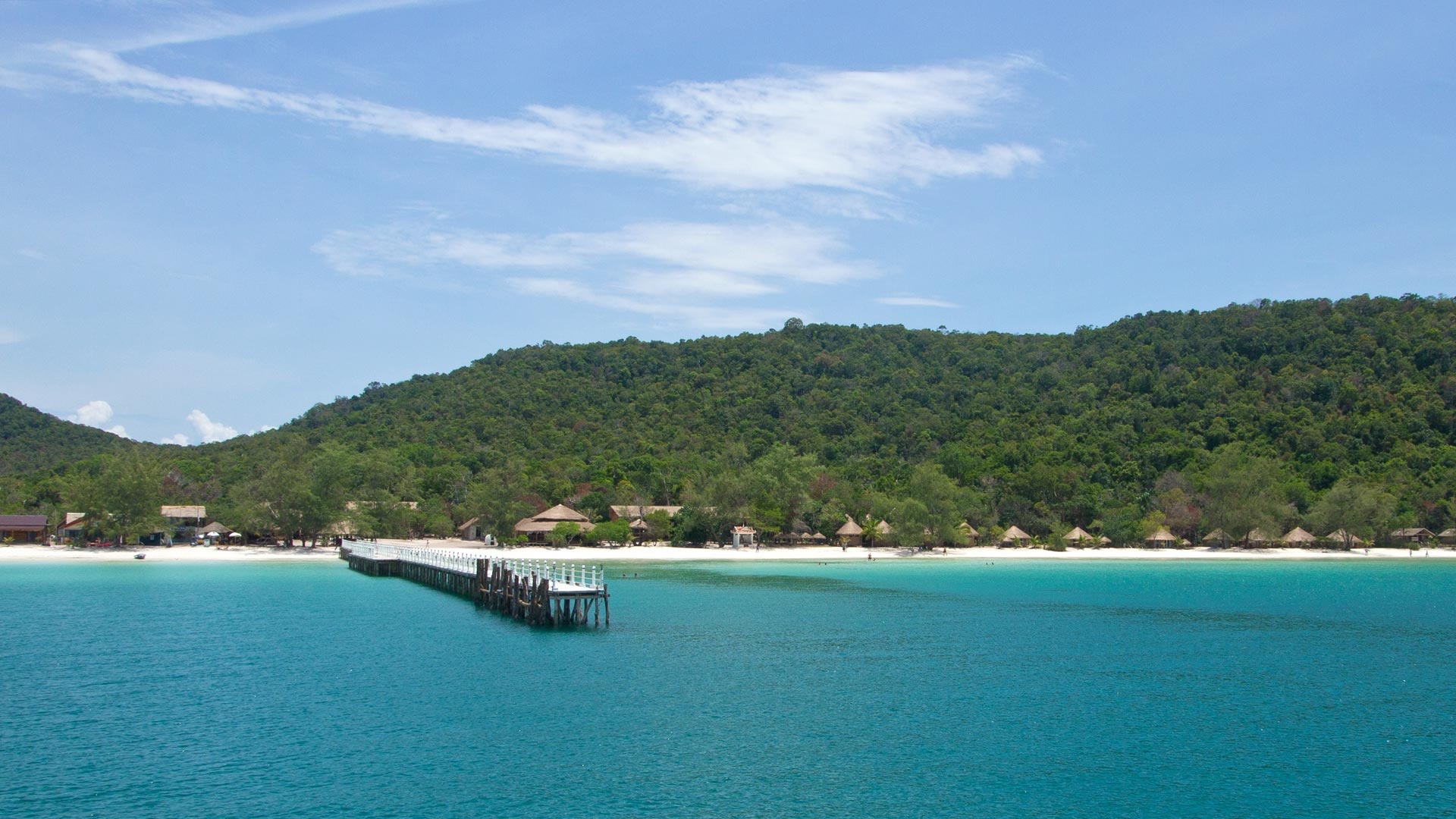 Day trip, Paradise, Koh Rong Samloem, 1920x1080 Full HD Desktop