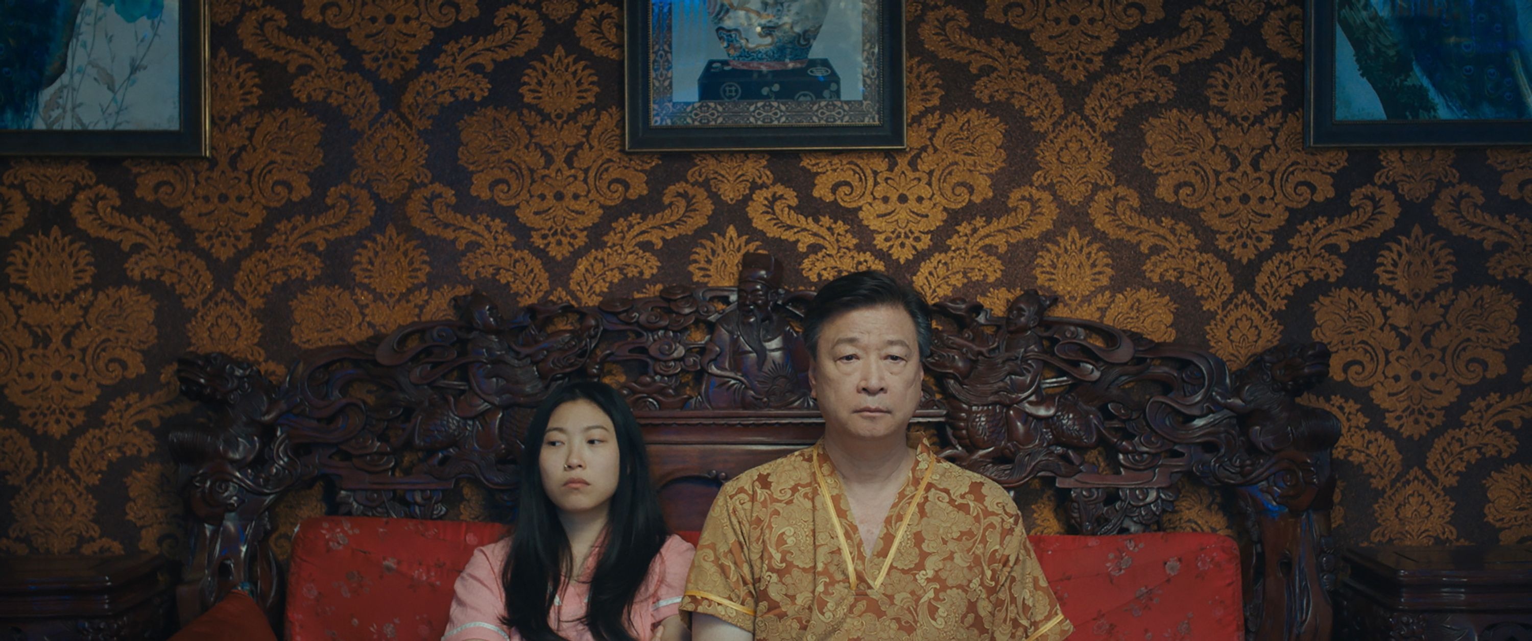 The Farewell, Bittersweet comedy-drama, Cultural clash, Emotional journey, 3000x1260 Dual Screen Desktop