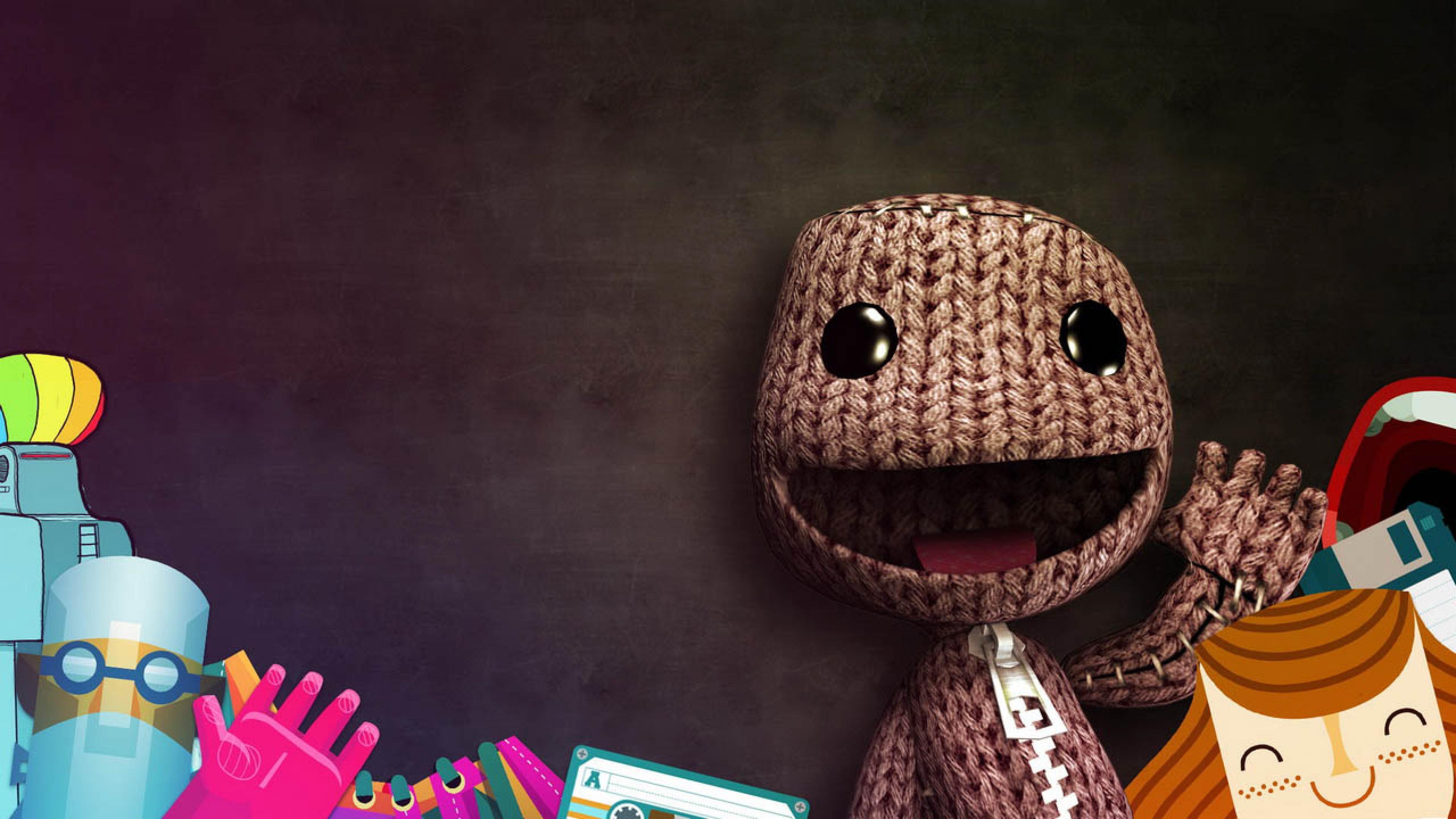 LBP game, Gaming world, Sackboy wallpapers, Fun backgrounds, 3840x2160 4K Desktop