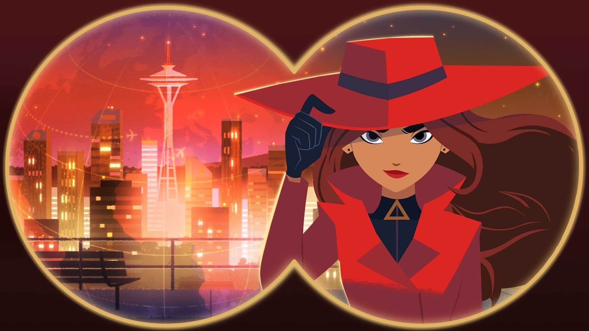 Carmen Sandiego, TV series, Backdrops, The Movie Database, 2050x1160 HD Desktop