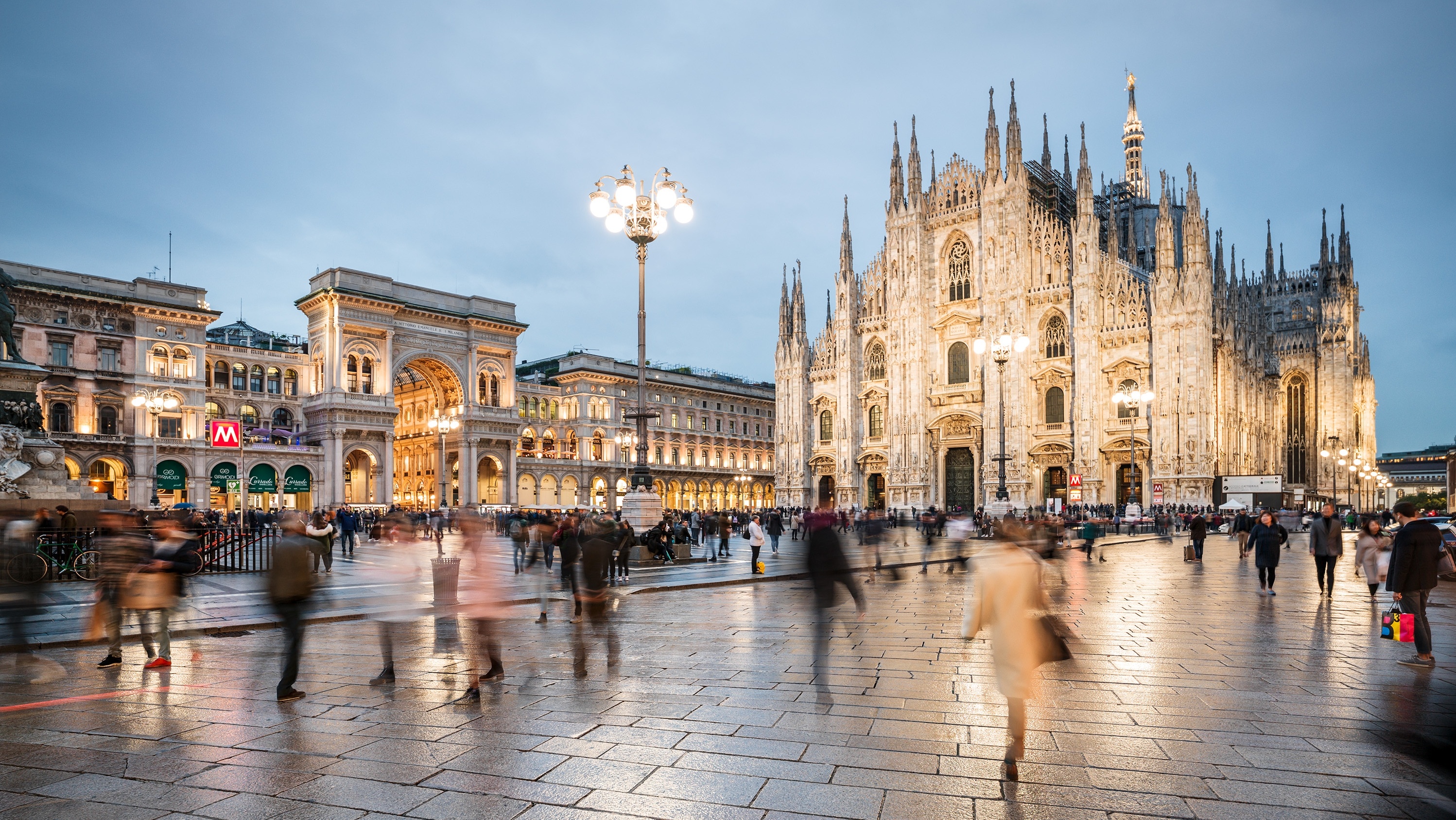 Milan Cathedral, Uplifting views, Duomo di Milano, Schindler Group, 3000x1690 HD Desktop