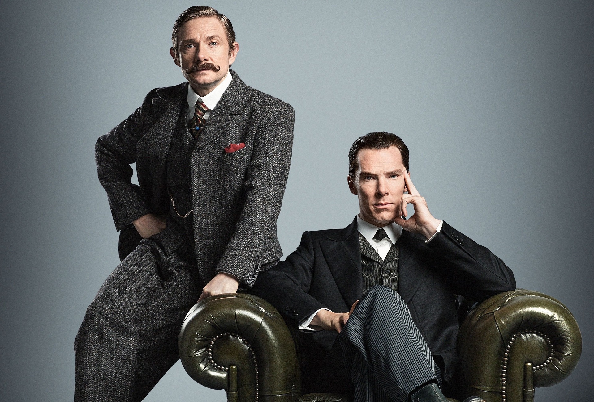 Martin Freeman, John H. Watson, Sherlock Holmes, Wallpapers in high resolution, 1920x1310 HD Desktop