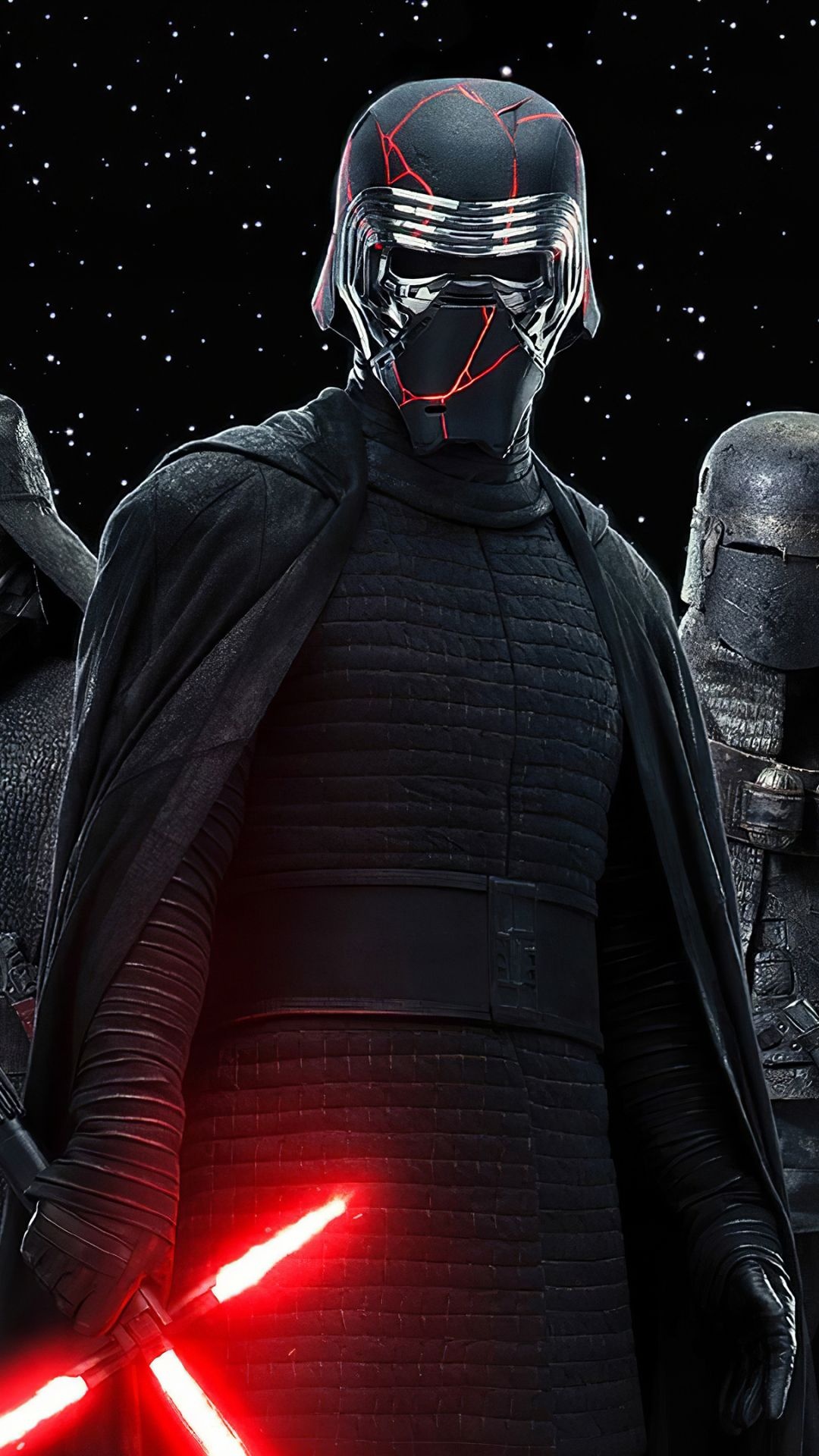 Kylo Ren Mask, Star Wars, Epic villain, Striking wallpaper, 1080x1920 Full HD Phone