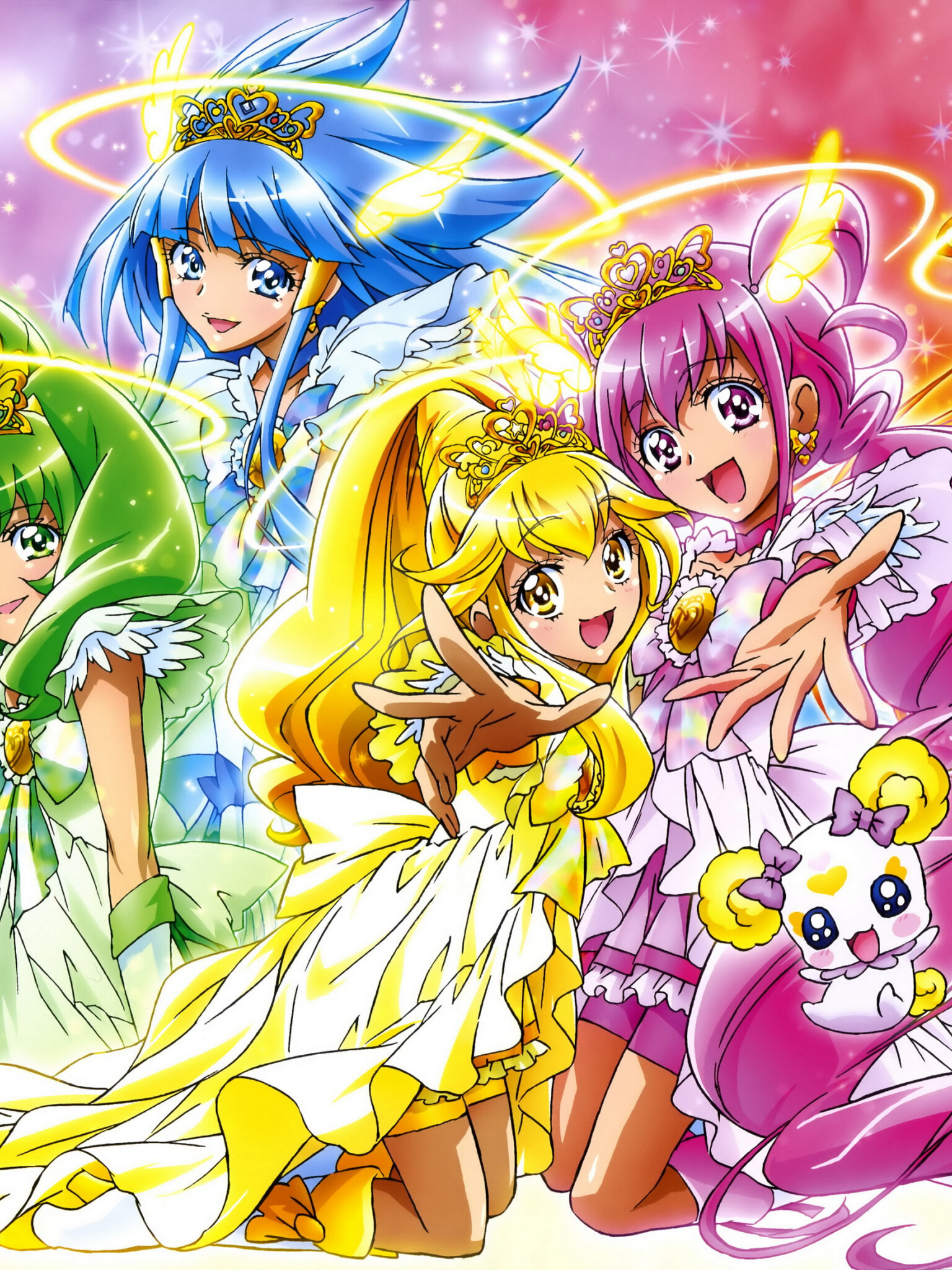 Glitter Force, Pretty Cure wallpapers, Stmednet, Cure wallpaper, 1540x2050 HD Phone