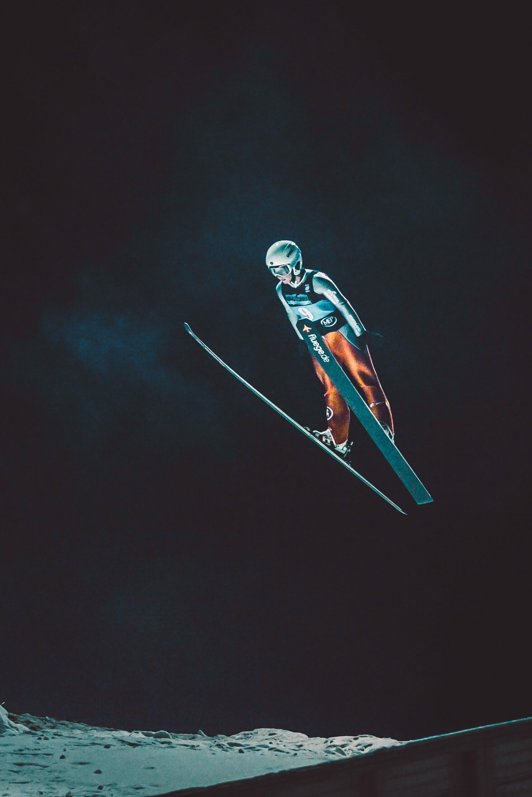 Ski Jumping, 2022 Winter Olympics Wallpaper, 1710x2560 HD Phone