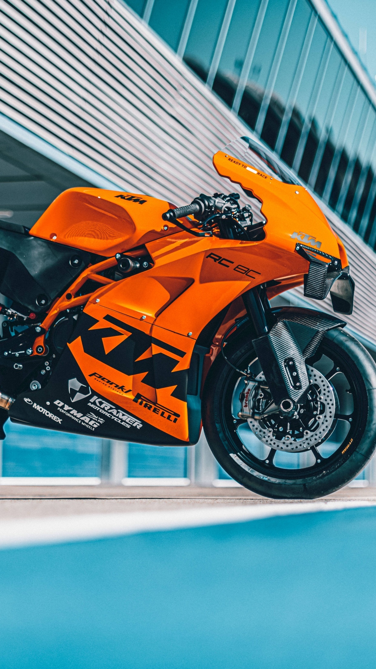 KTM RC, RC 8c wallpaper, Sports bikes 2022, 1250x2210 HD Phone