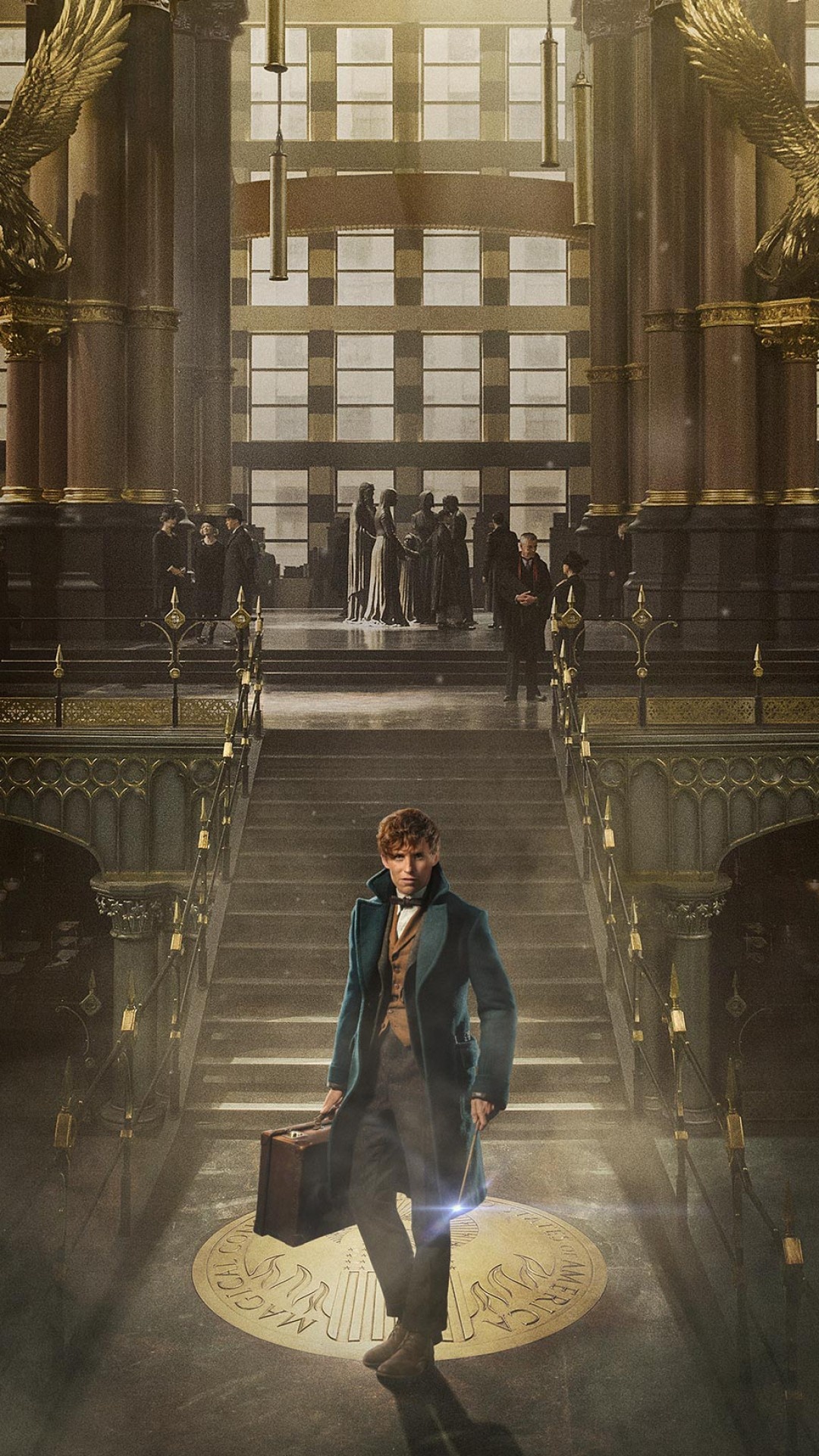 Fantastic Beasts, Eddie Redmayne, Best movies, Movies 8420, 1080x1920 Full HD Phone