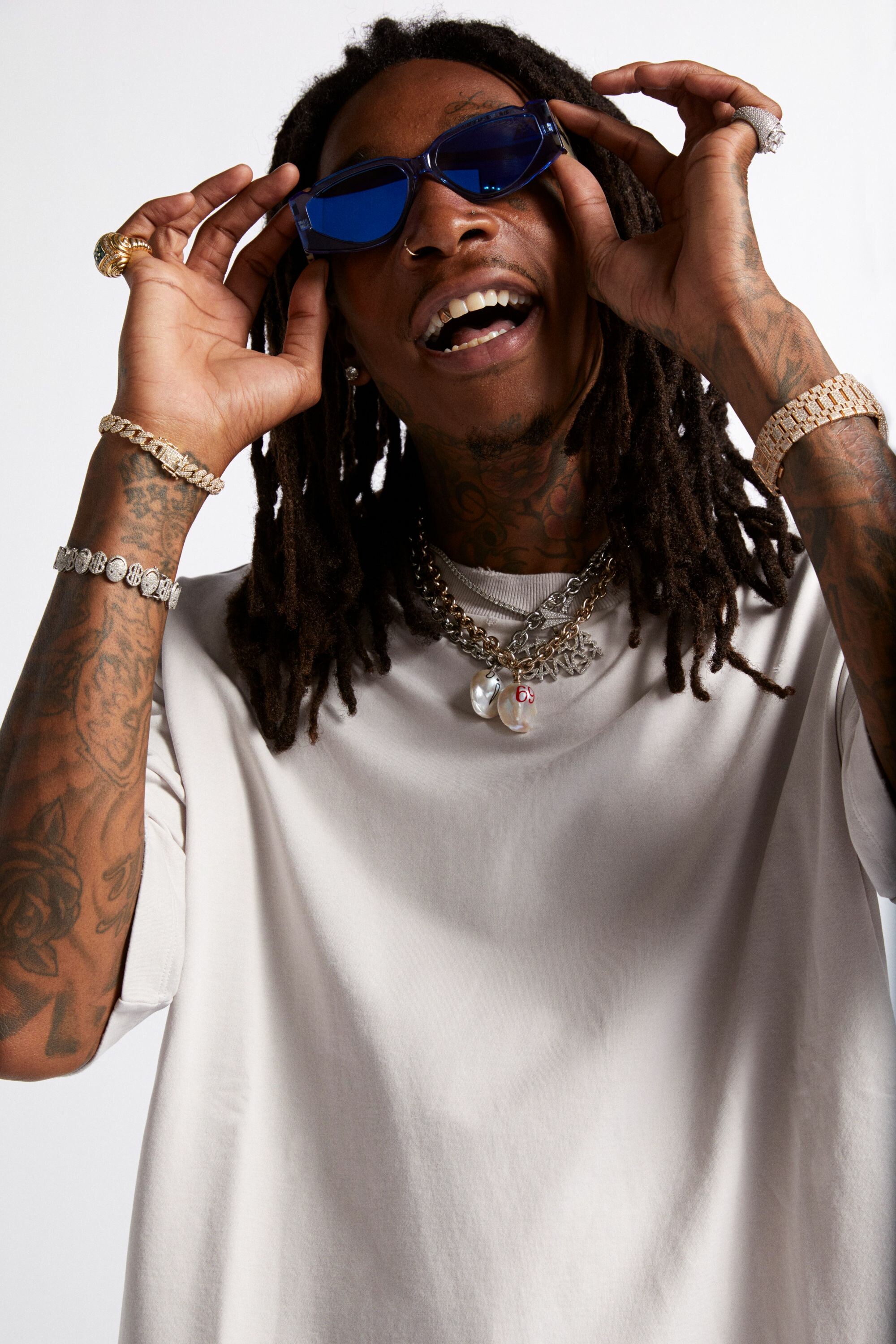 Wiz Khalifa, Collaborative NFT collection, Exclusive release on Portion, Music industry, 2000x3000 HD Phone